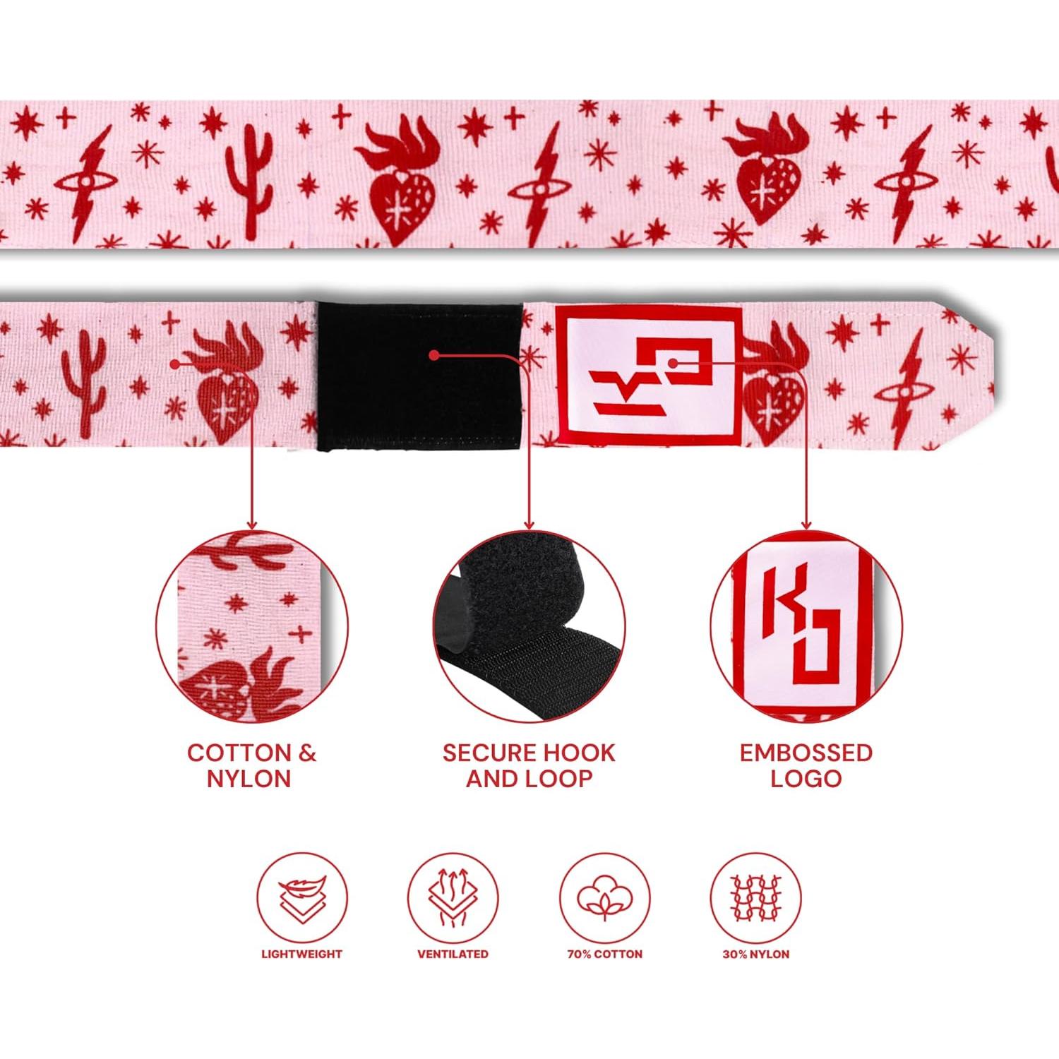 Envolturas de Mano KOSTUDIO 150 cm Candy Rodeo Boxeo MMA