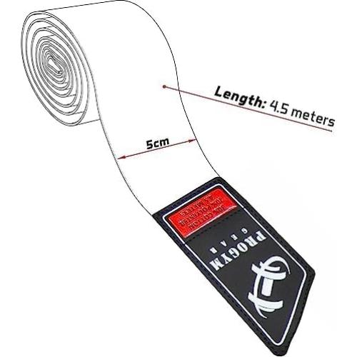 Vendajes de Mano de Boxeo ProGym Gear 4.5m Rojo Elástico