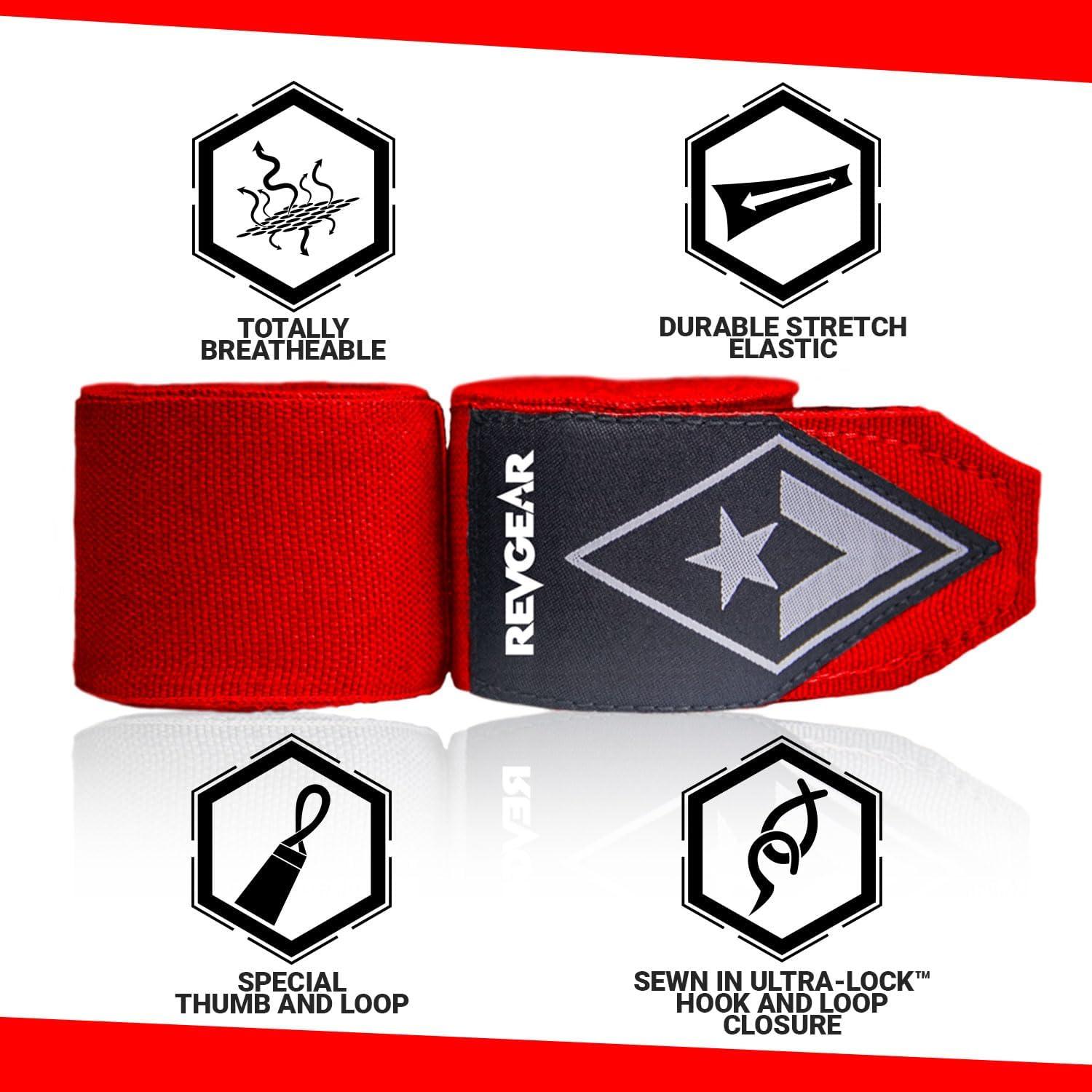 Revgear Elastic Handwraps