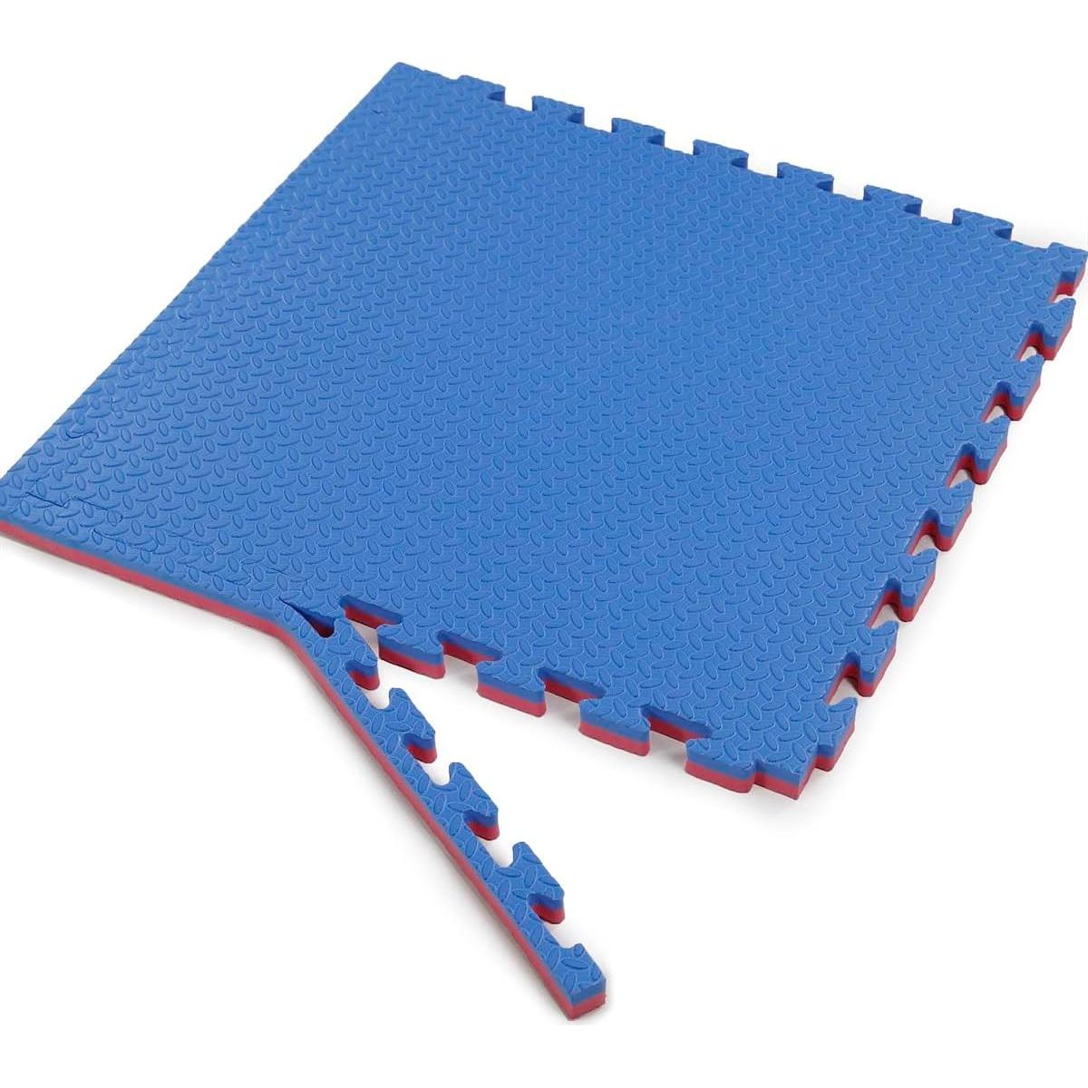 Xspec Tapete de Espuma Reversible 1" 12 Piezas 48 ft² Azul/Rojo