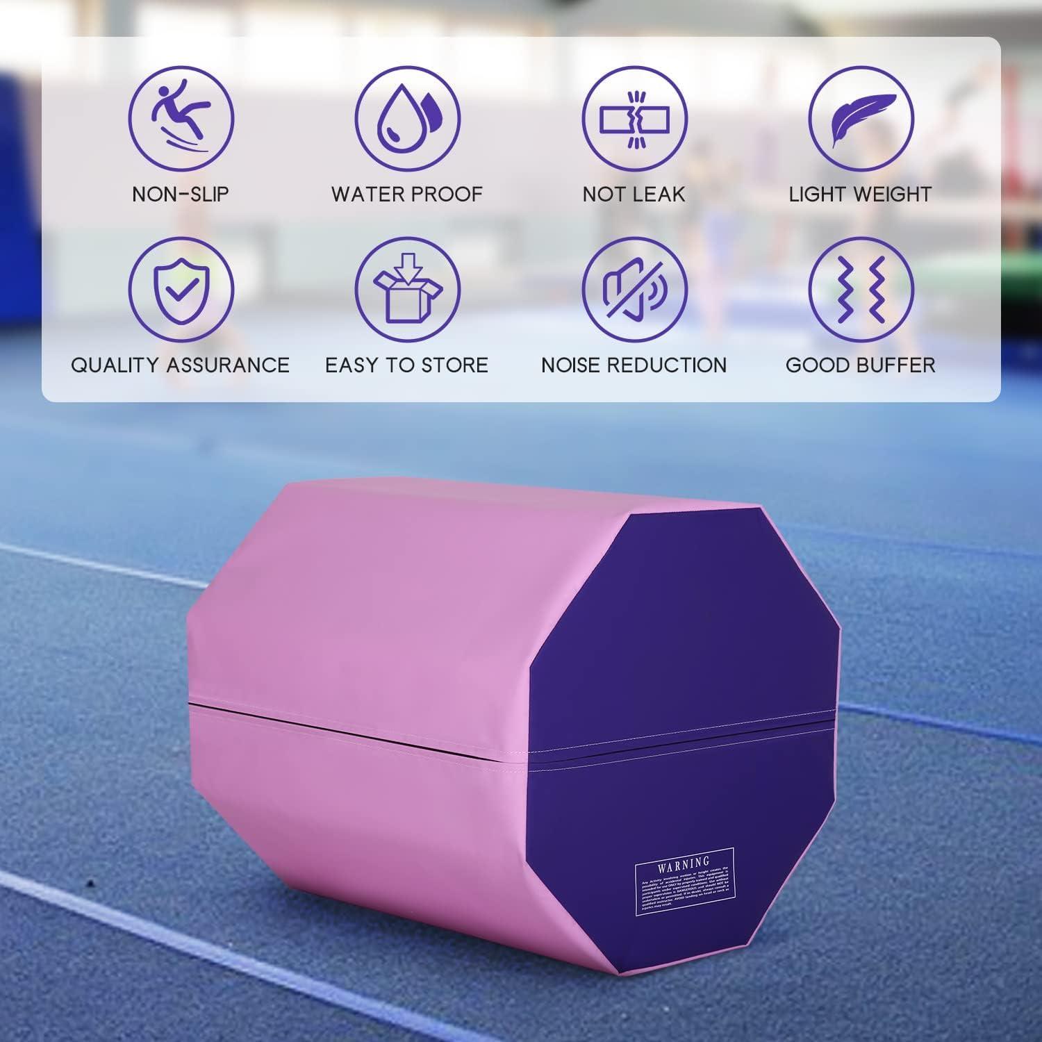 Colchoneta Octagonal Rosa Capacmkseh para Gimnasia y Yoga