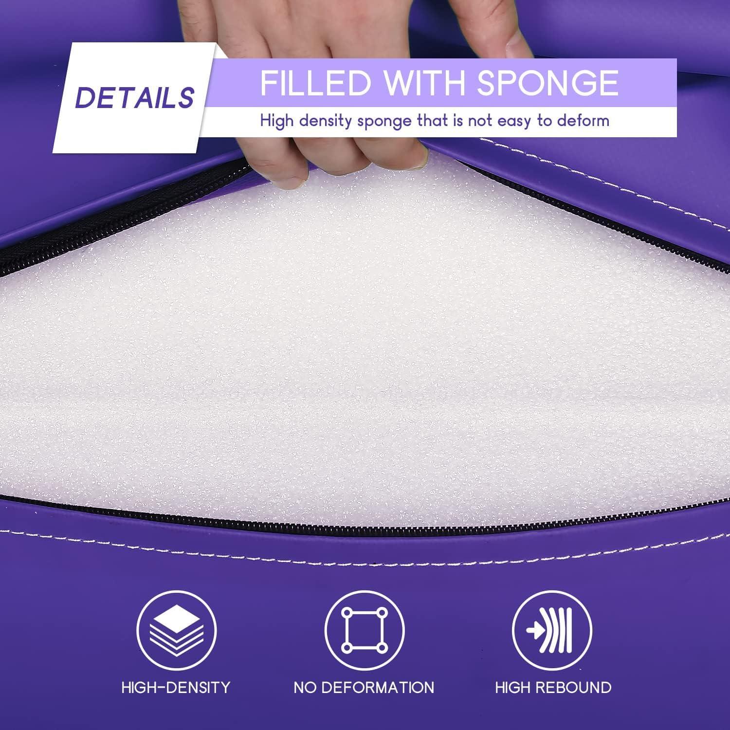 Colchoneta Octagonal Rosa Capacmkseh para Gimnasia y Yoga