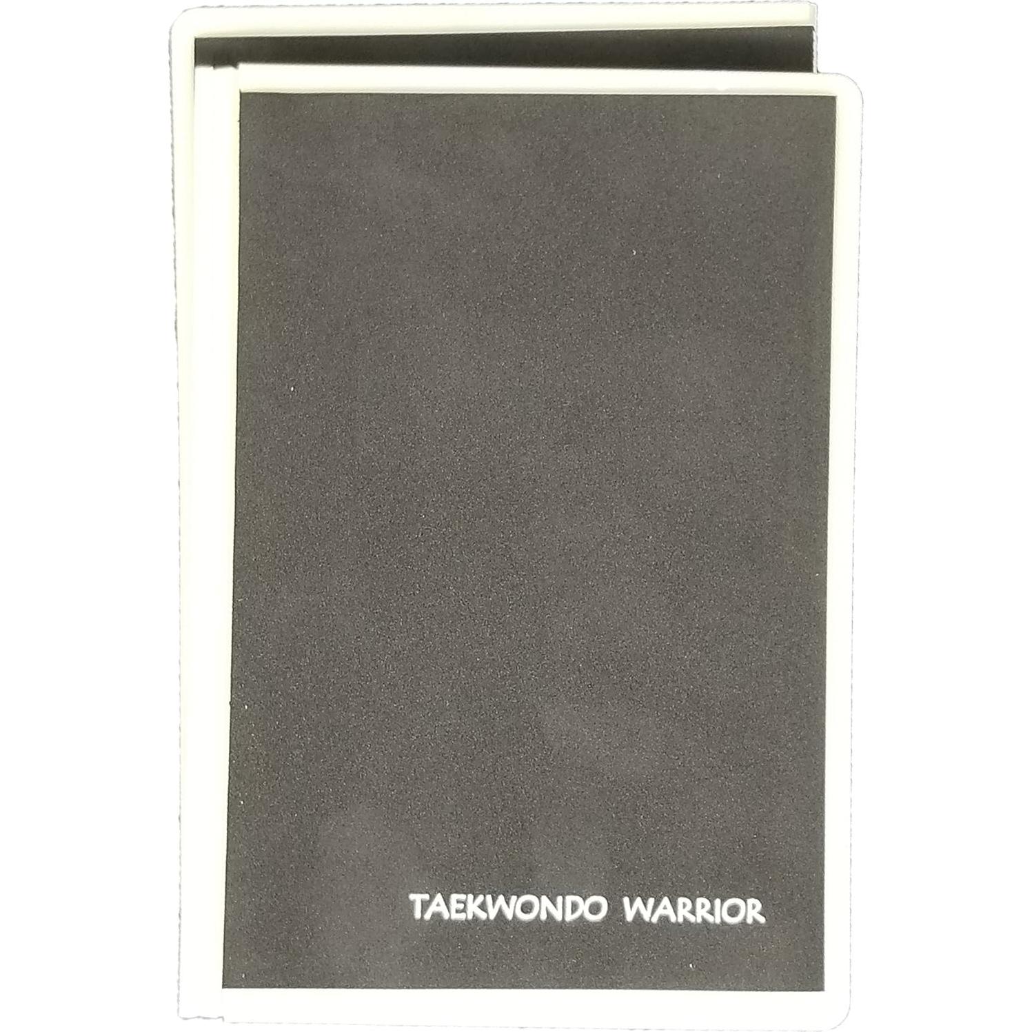 Tablero Requebrajable Guerrero de Taekwondo 23x30 cm Negro