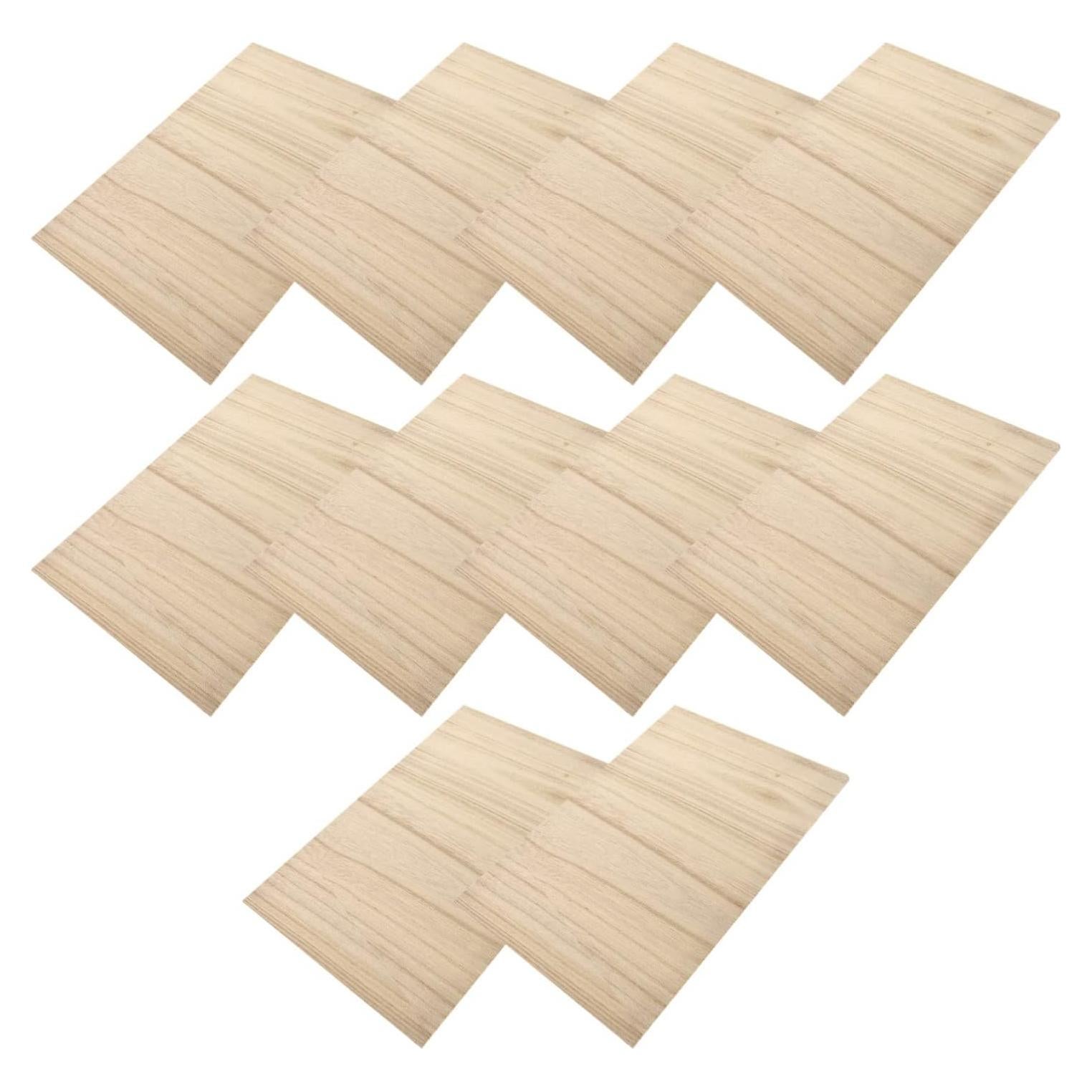 10 Tableros de Rompimiento de Madera Veemoon 30x20cm Taekwondo