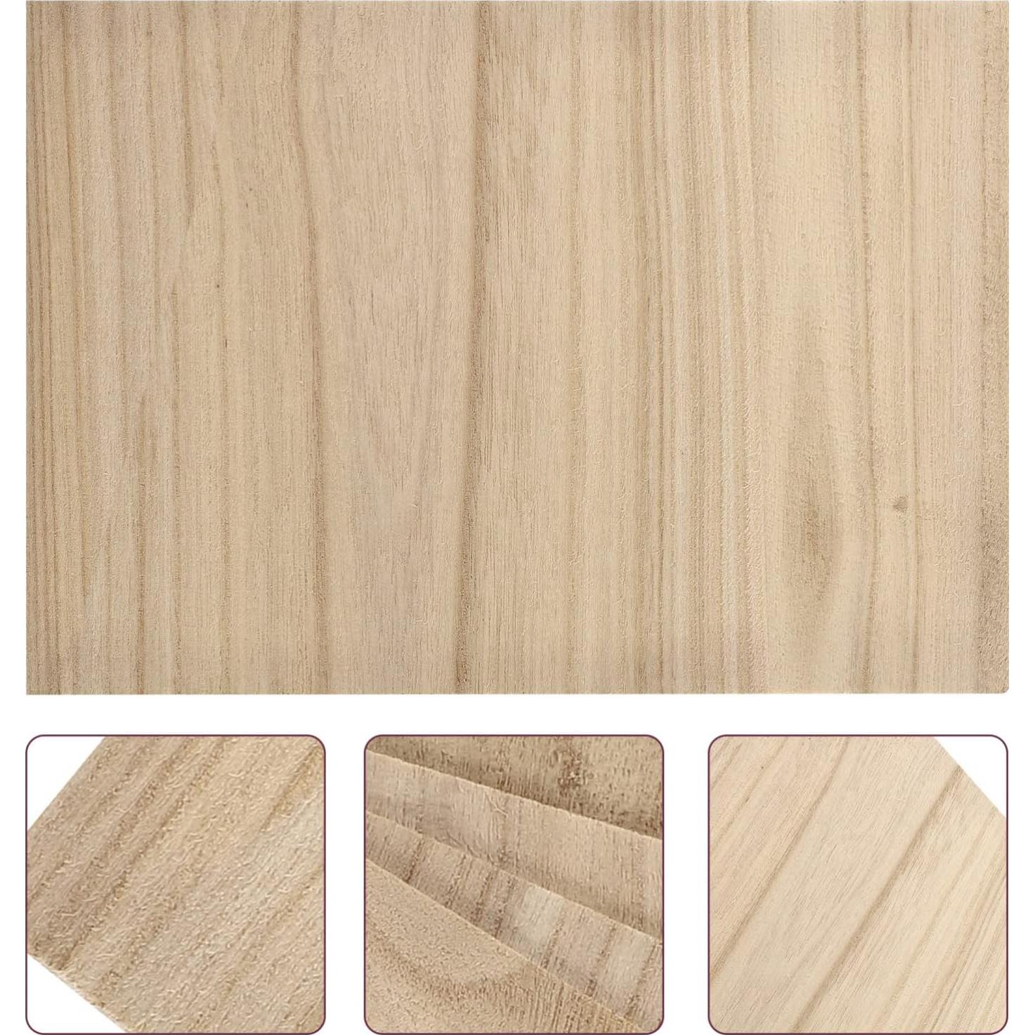 10 Tableros de Rompimiento de Madera Veemoon 30x20cm Taekwondo