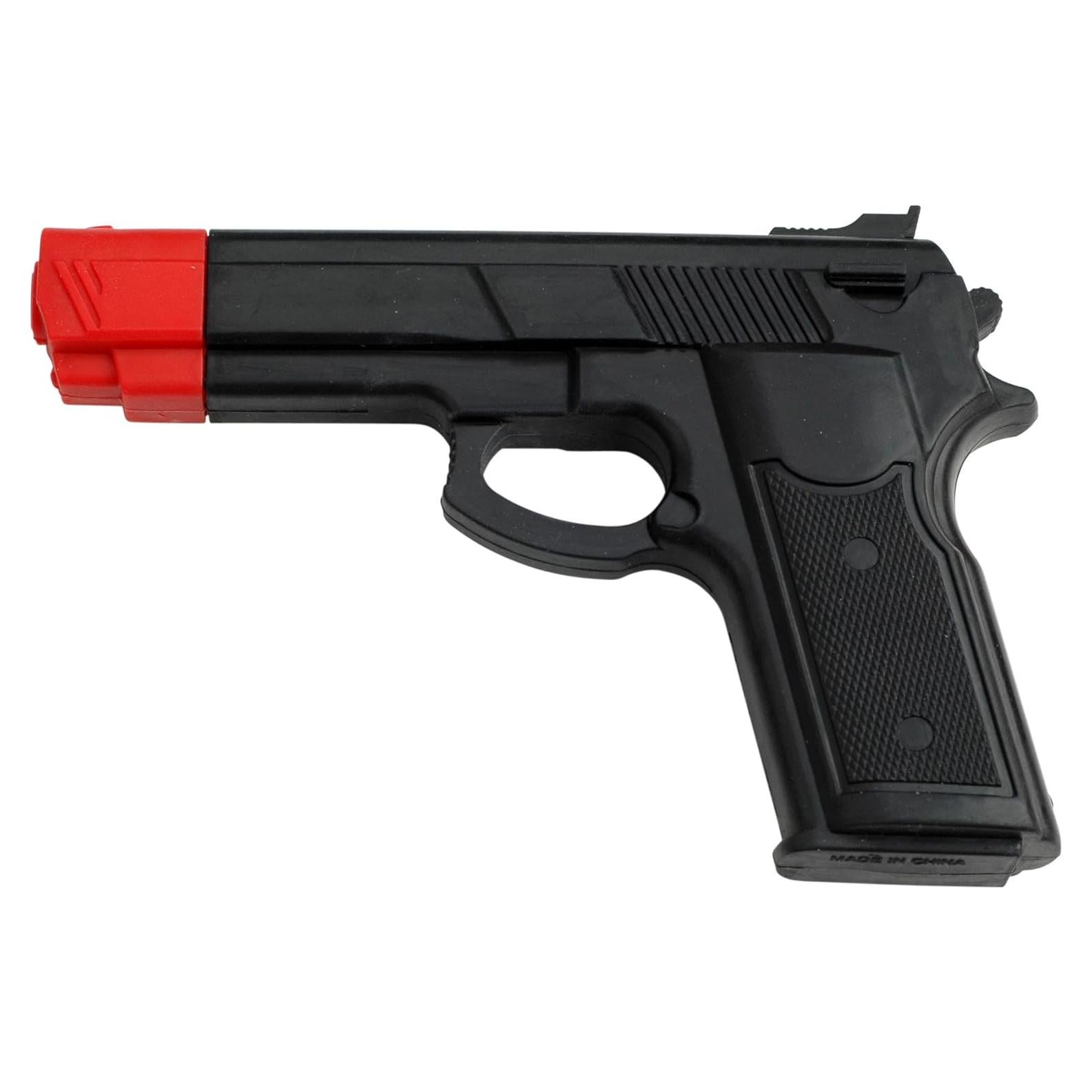 Pistola de Entrenamiento de Goma MASTER USA 17.78 cm Amarillo
