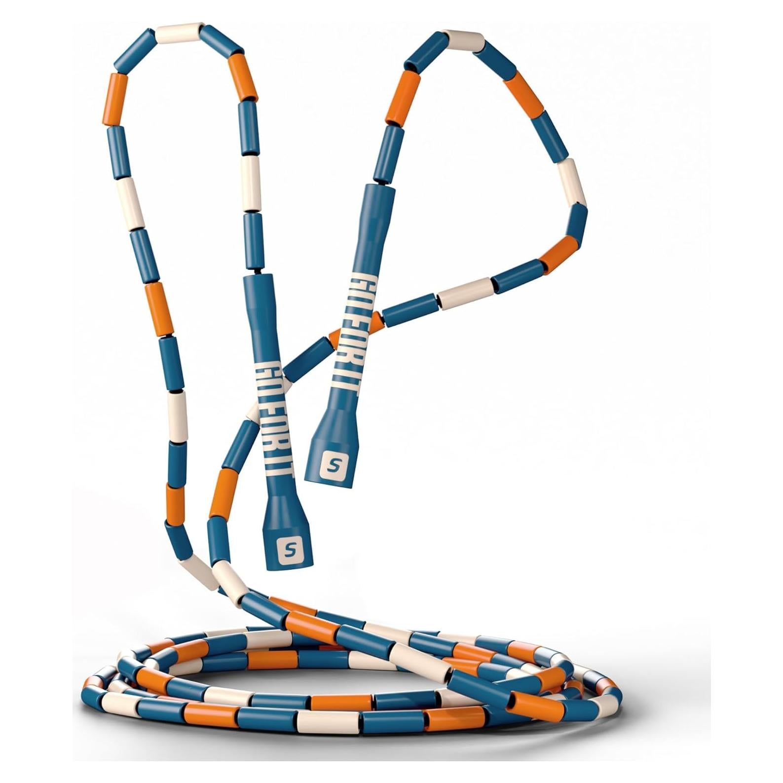 Cuerda de Salto Beaded Sportbit 3.25m Ajustable para Fitness