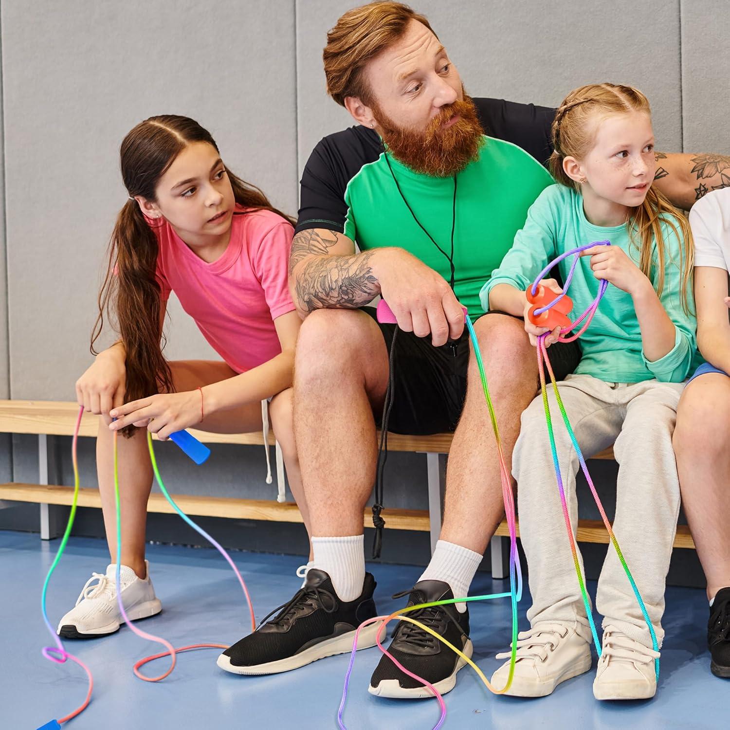 Cuerda de Salto ZATAYE para Niños 2.3m Nylon Multicolor 6pcs