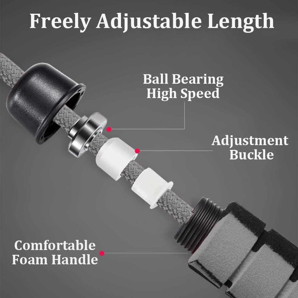 Cuerda de Salto Pesada Morneve 3m Ajustable para Fitness