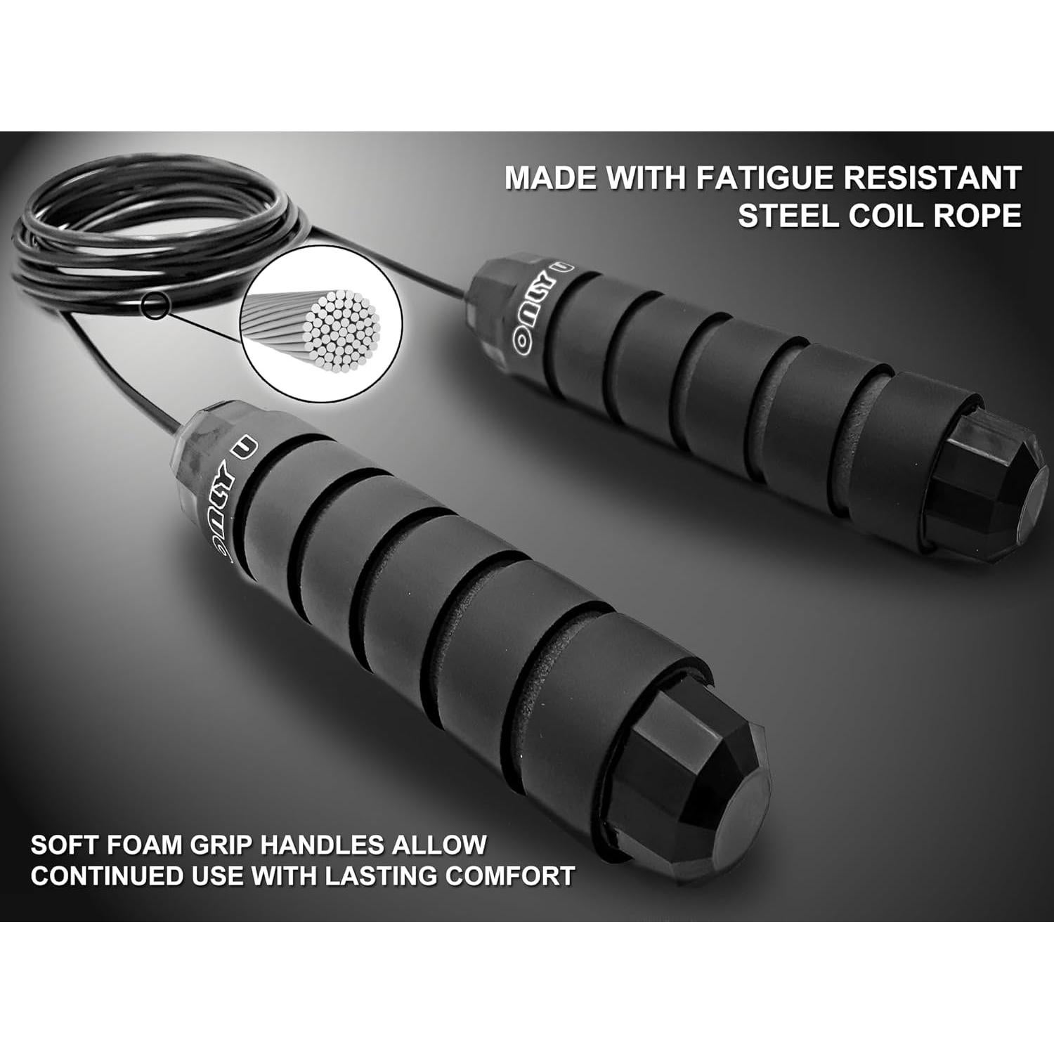 Cuerda de Saltar Ajustable Solo U - Fitness para Todos