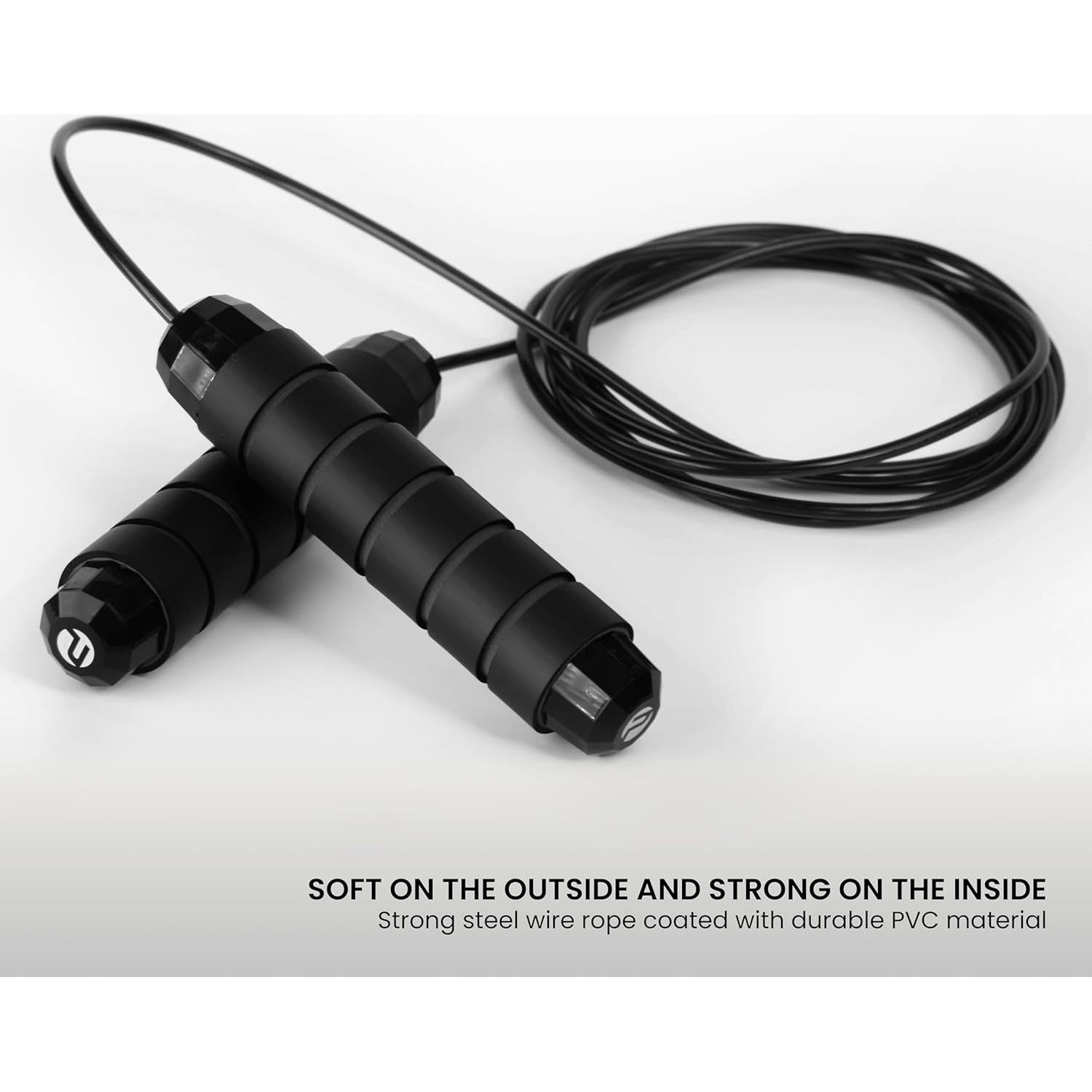 Cuerda de Salto Ajustable Limm - 2.99m, Mangos de Espuma, Ligera