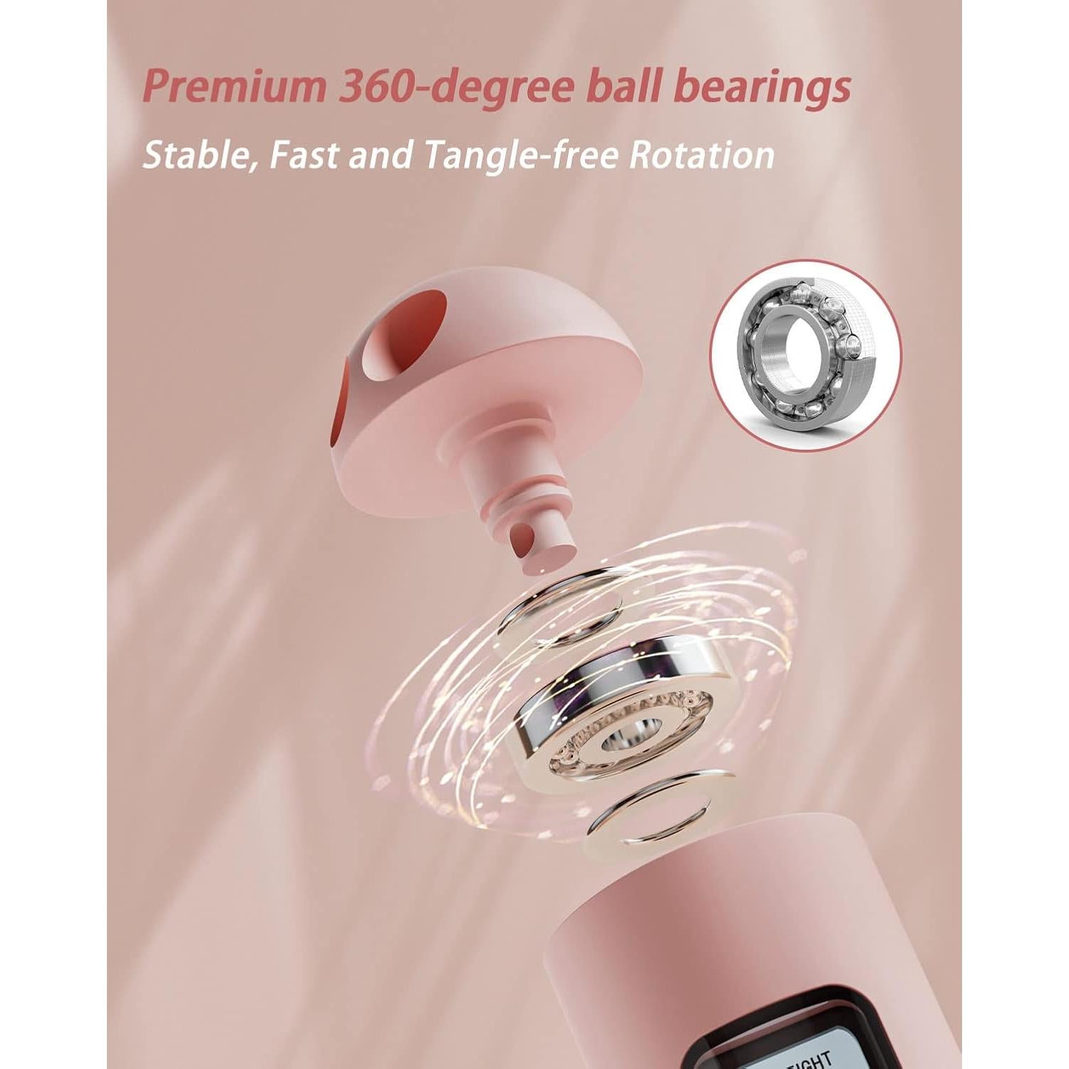 Cuerda de Saltar YOTTOY con Pantalla LED y Peso para Mujeres