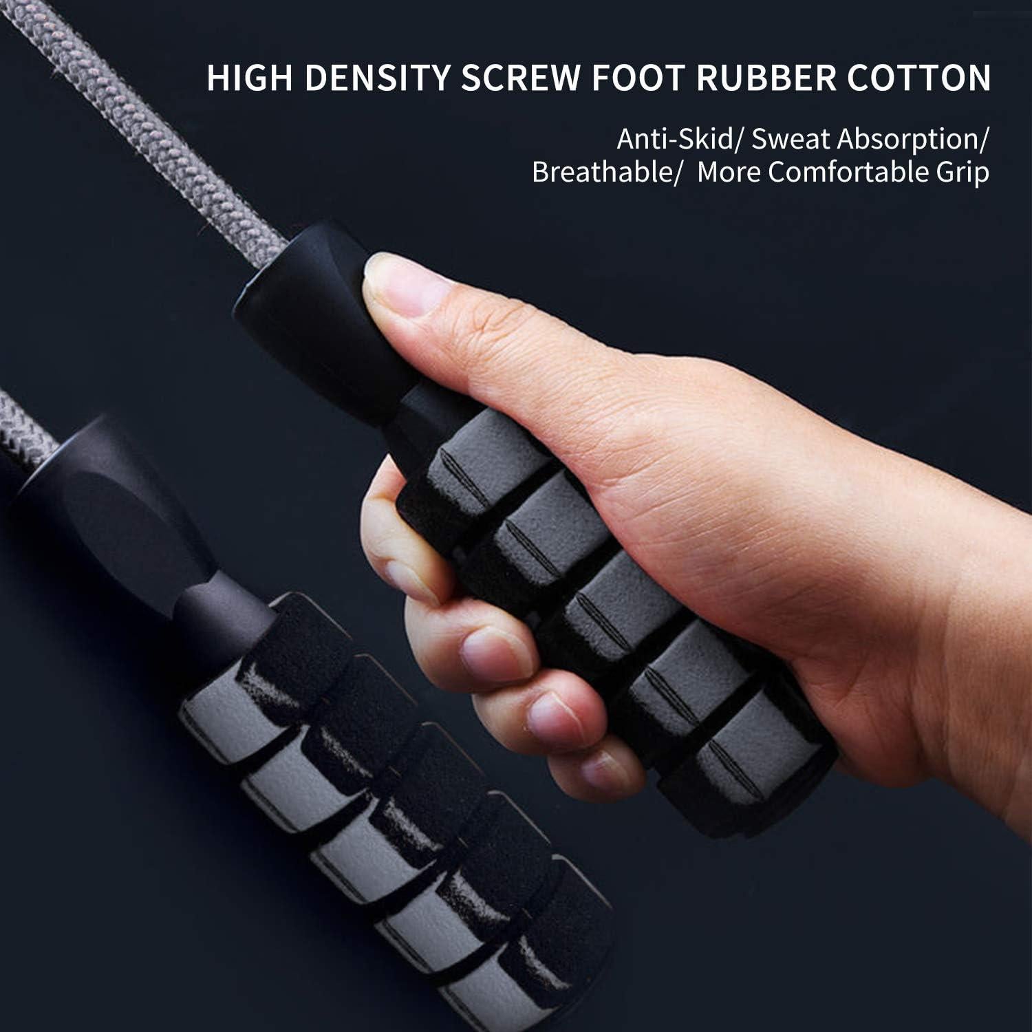 Cuerda de Saltar Profesional Uitee Ajustable con Peso 3m