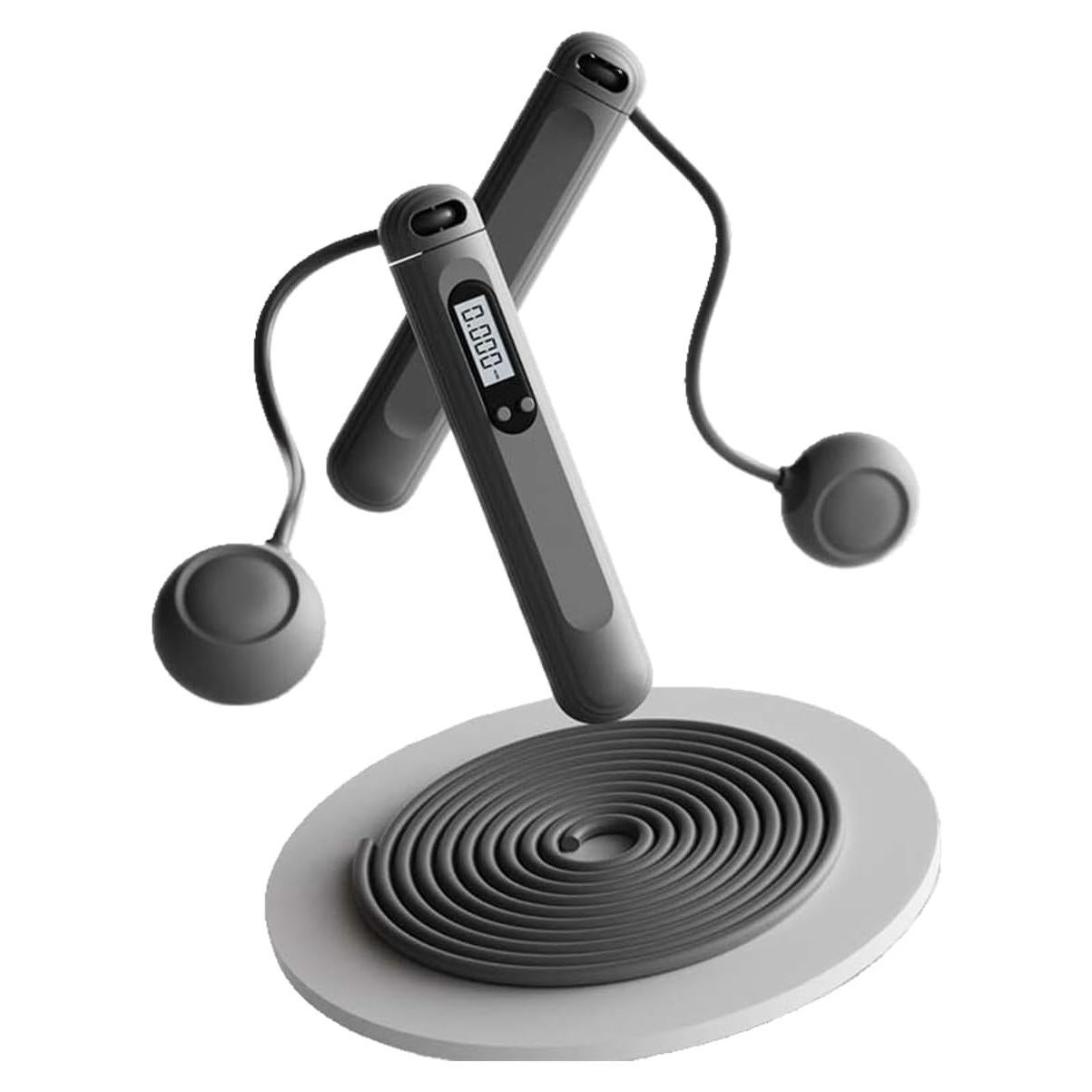 Cuerda de Salto Inalámbrica BAOKAGD Ajustable 2.8m con Contador