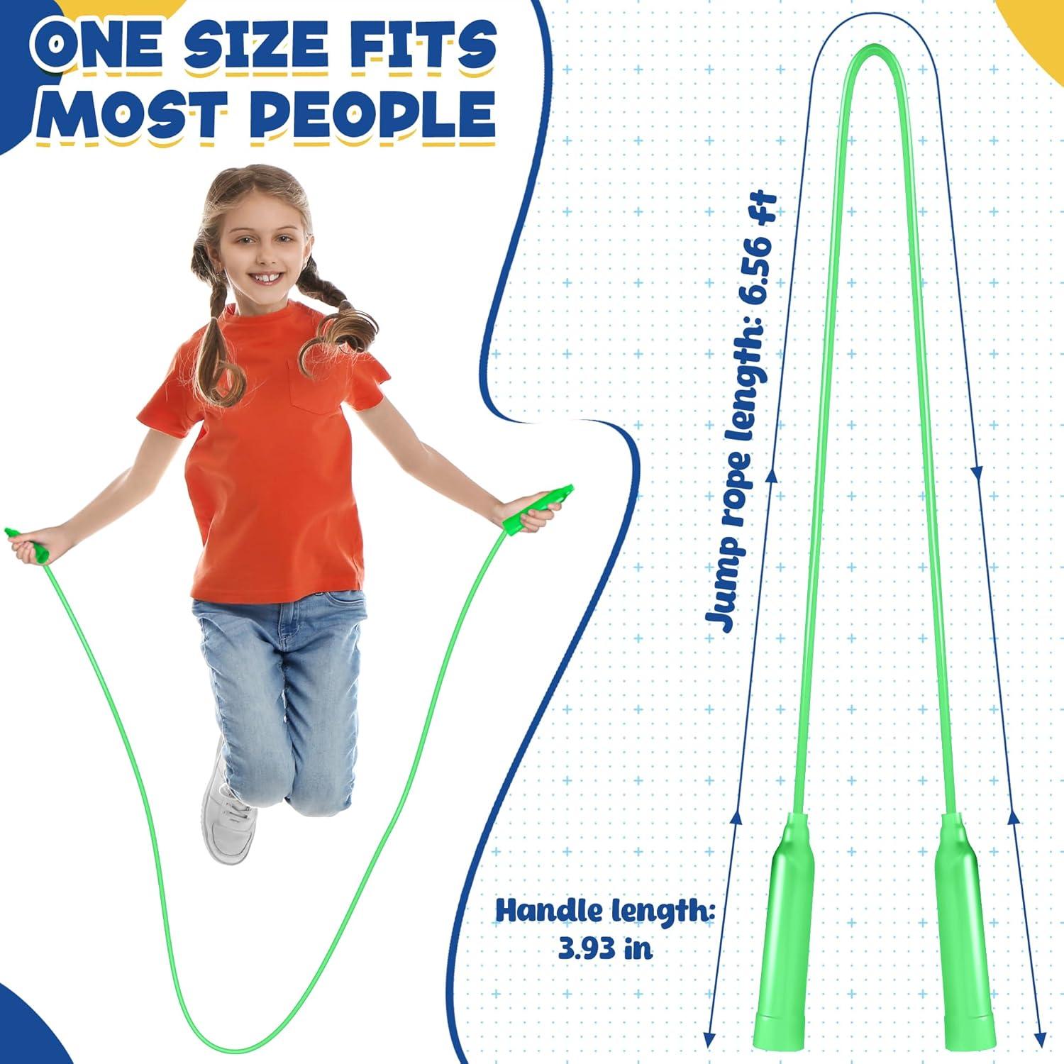 Cuerdas de Saltar ZATAYE 2m Multicolor Paquete de 24