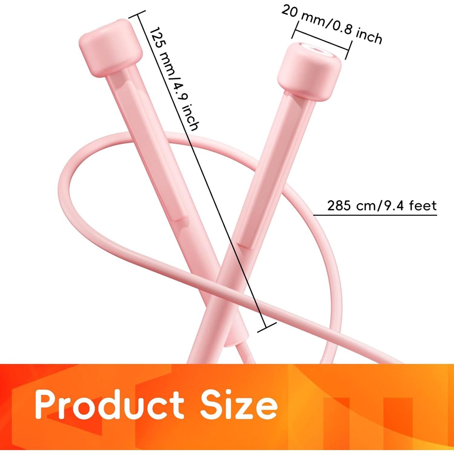 Cuerdas para Saltar Ajustables AIO EYEUY - Paquete de 5 Colores