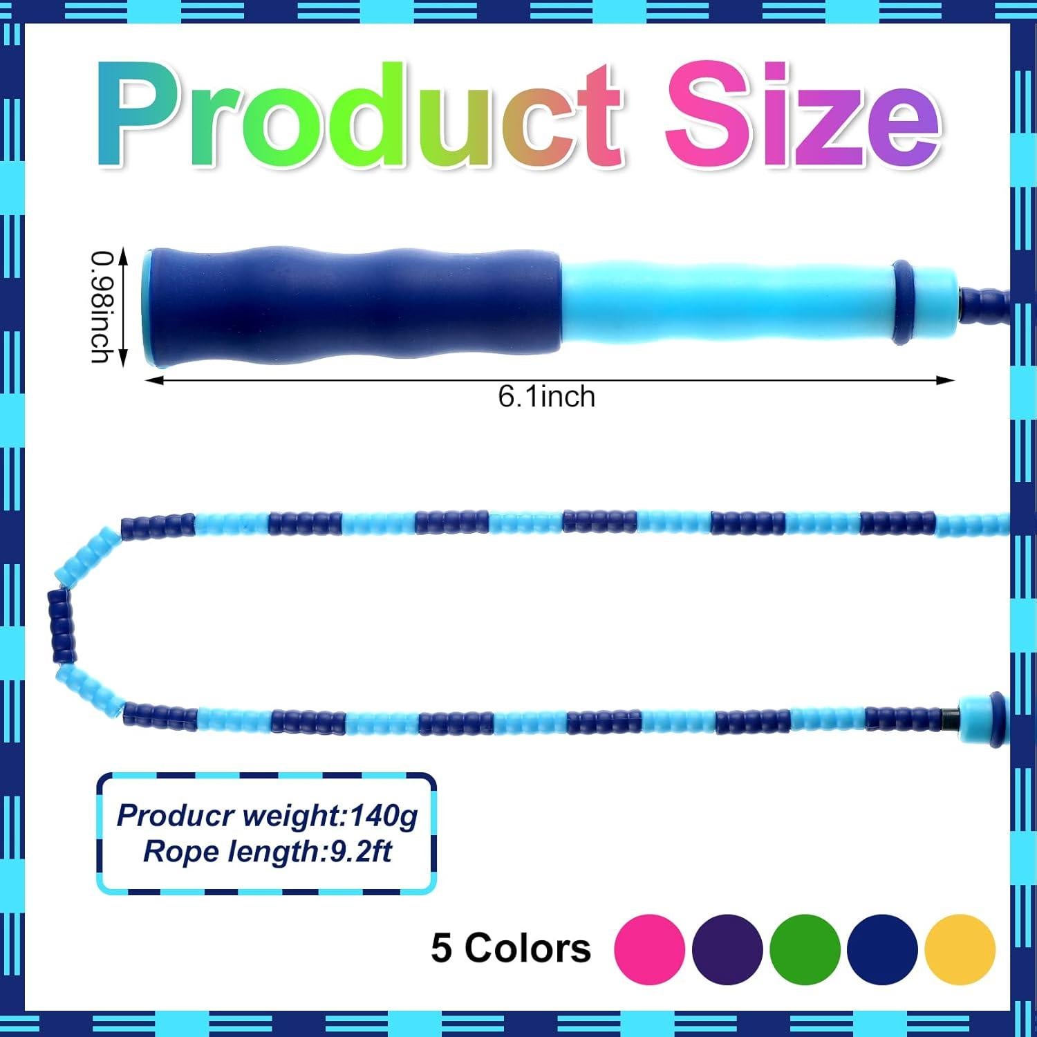 Cuerdas de Saltar Yunsailing 20 Piezas Ajustables 2.74m