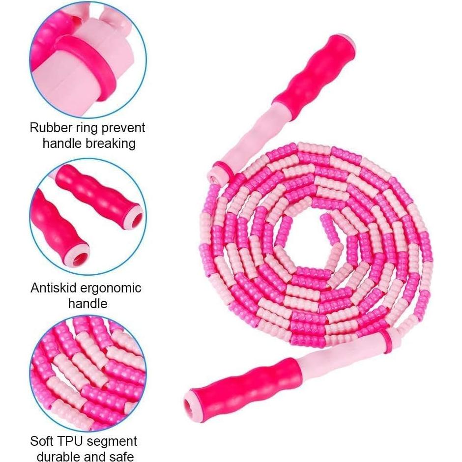 Cuerdas de Saltar ZOCY - 2 Piezas Ajustables para Fitness