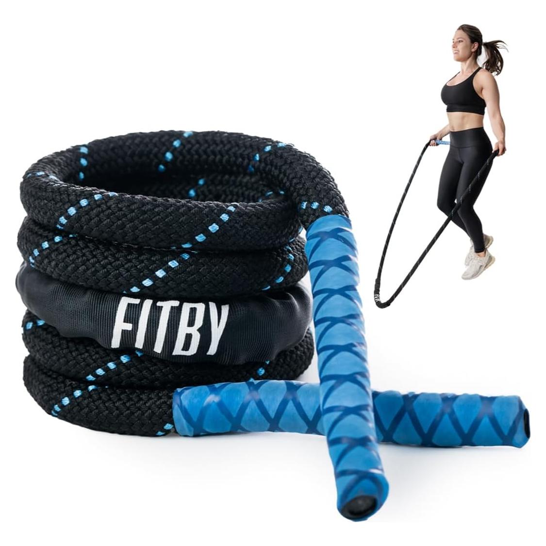Cuerda de Salto con Peso Fitby 1.3 kg 3 m para Fitness
