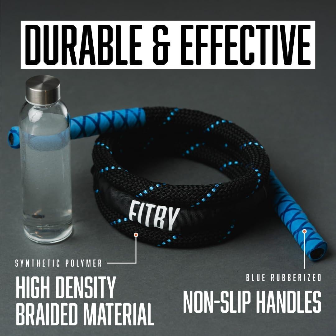 Cuerda de Salto con Peso Fitby 1.3 kg 3 m para Fitness