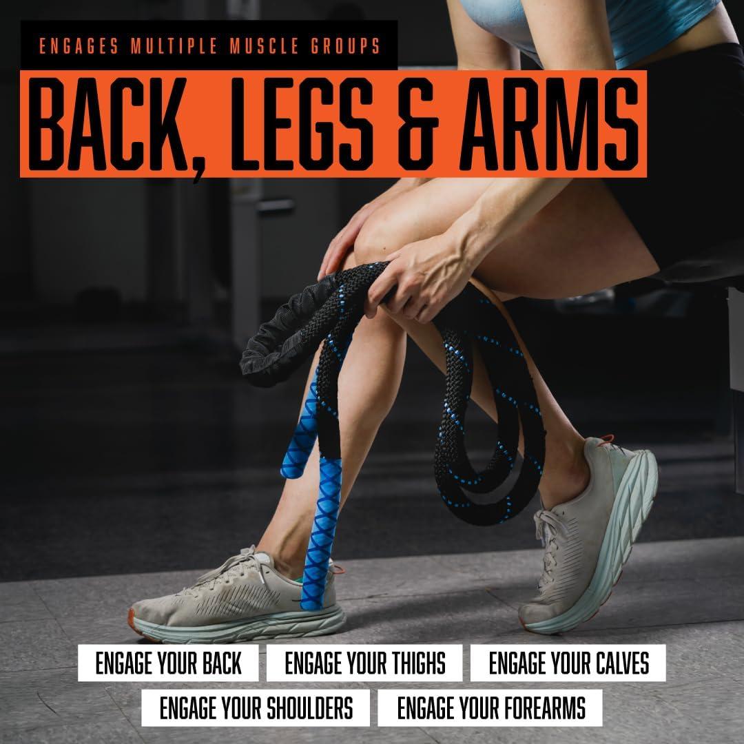 Cuerda de Salto con Peso Fitby 1.3 kg 3 m para Fitness