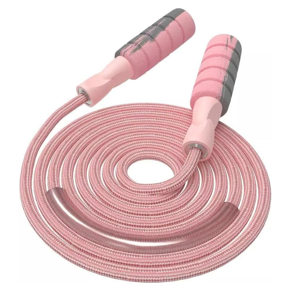 Cuerda de Saltar Ajustable Fitmyfavo con Peso 2.80m Rosa