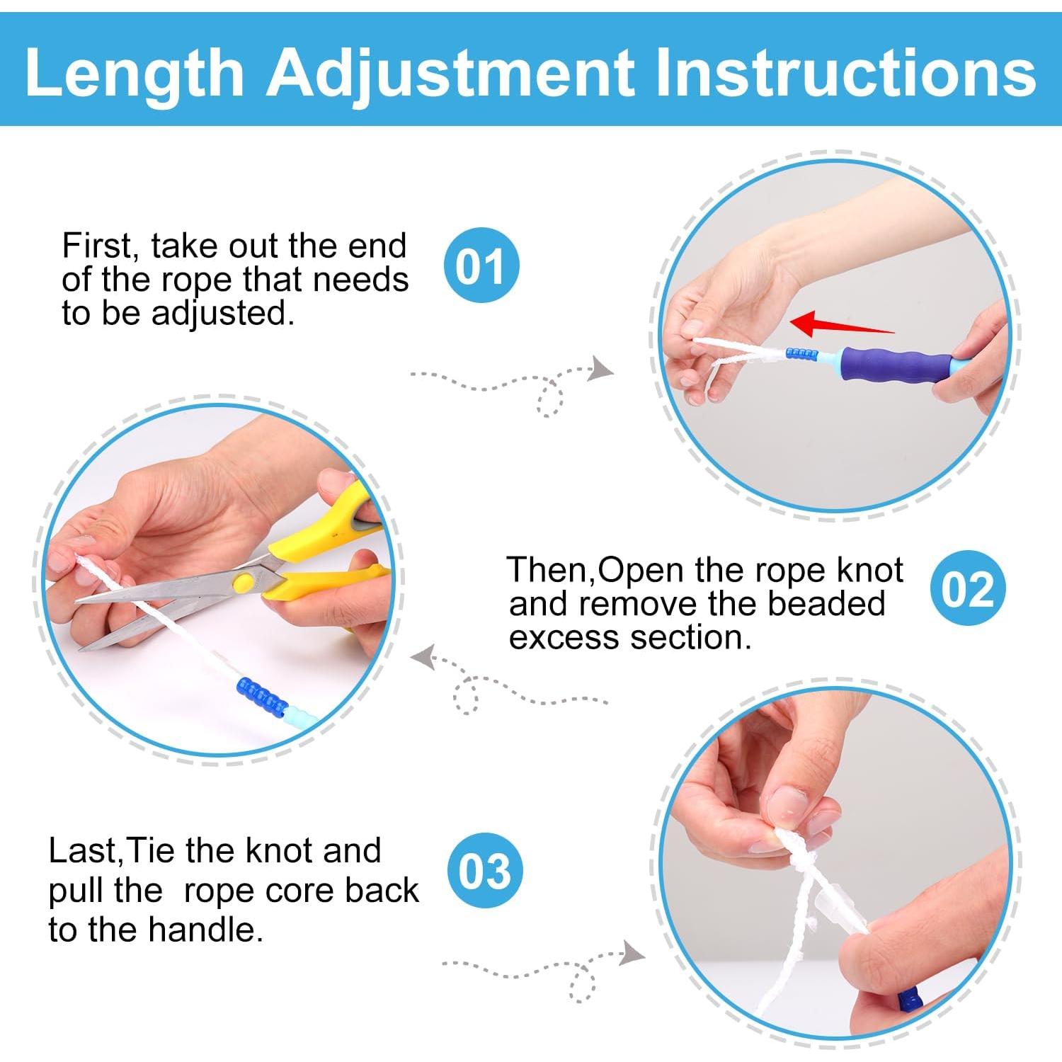 Cuerda de Saltar GRAWUN para Niños - 3 Colores Ajustable