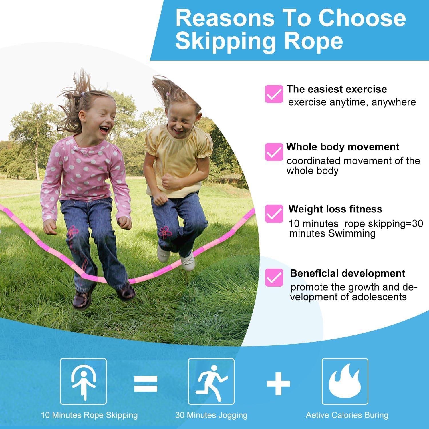 Cuerda de Saltar GRAWUN para Niños - 3 Colores Ajustable