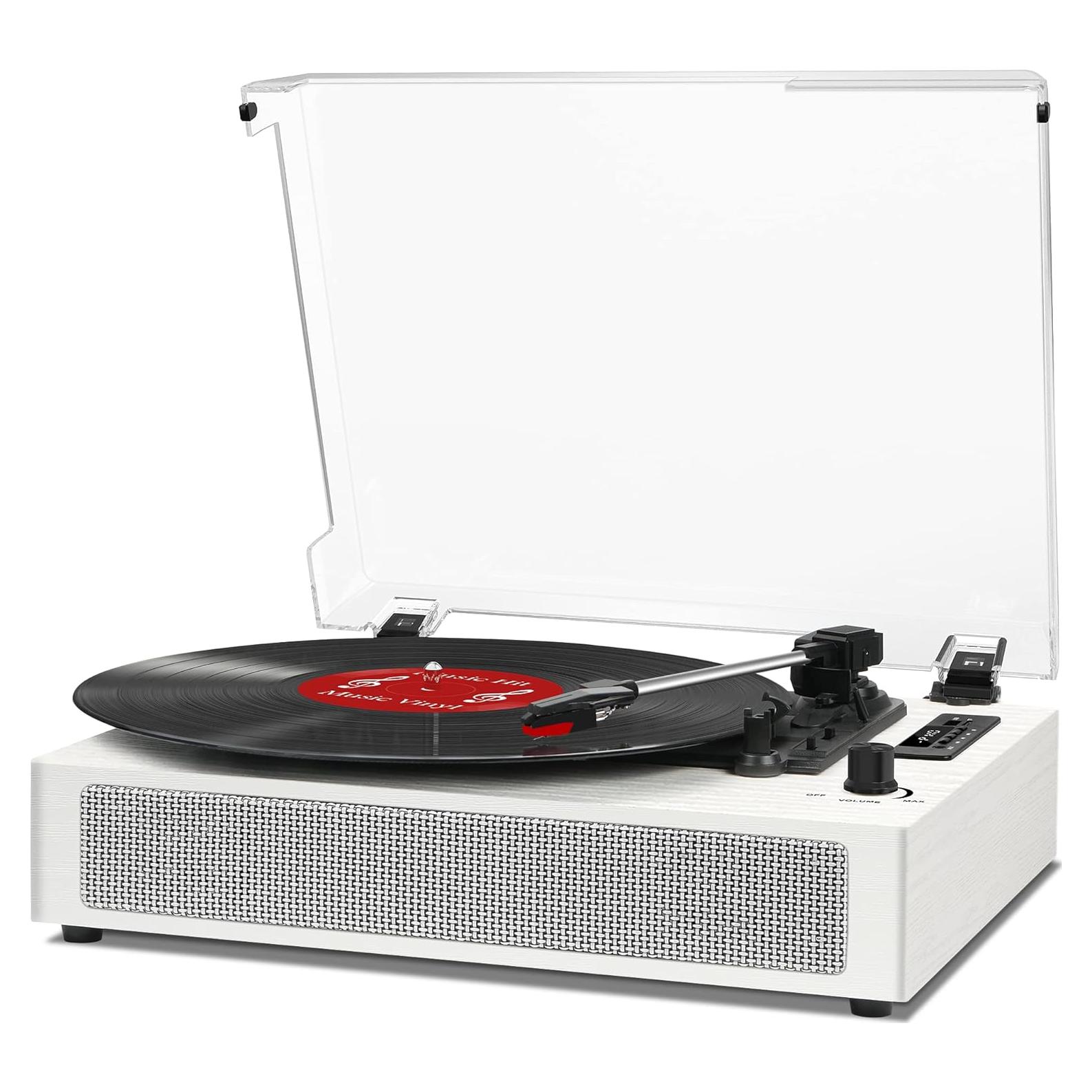 Tocadiscos Bluetooth Vintage DANFI AUDIO TE-2019 3 Velocidades