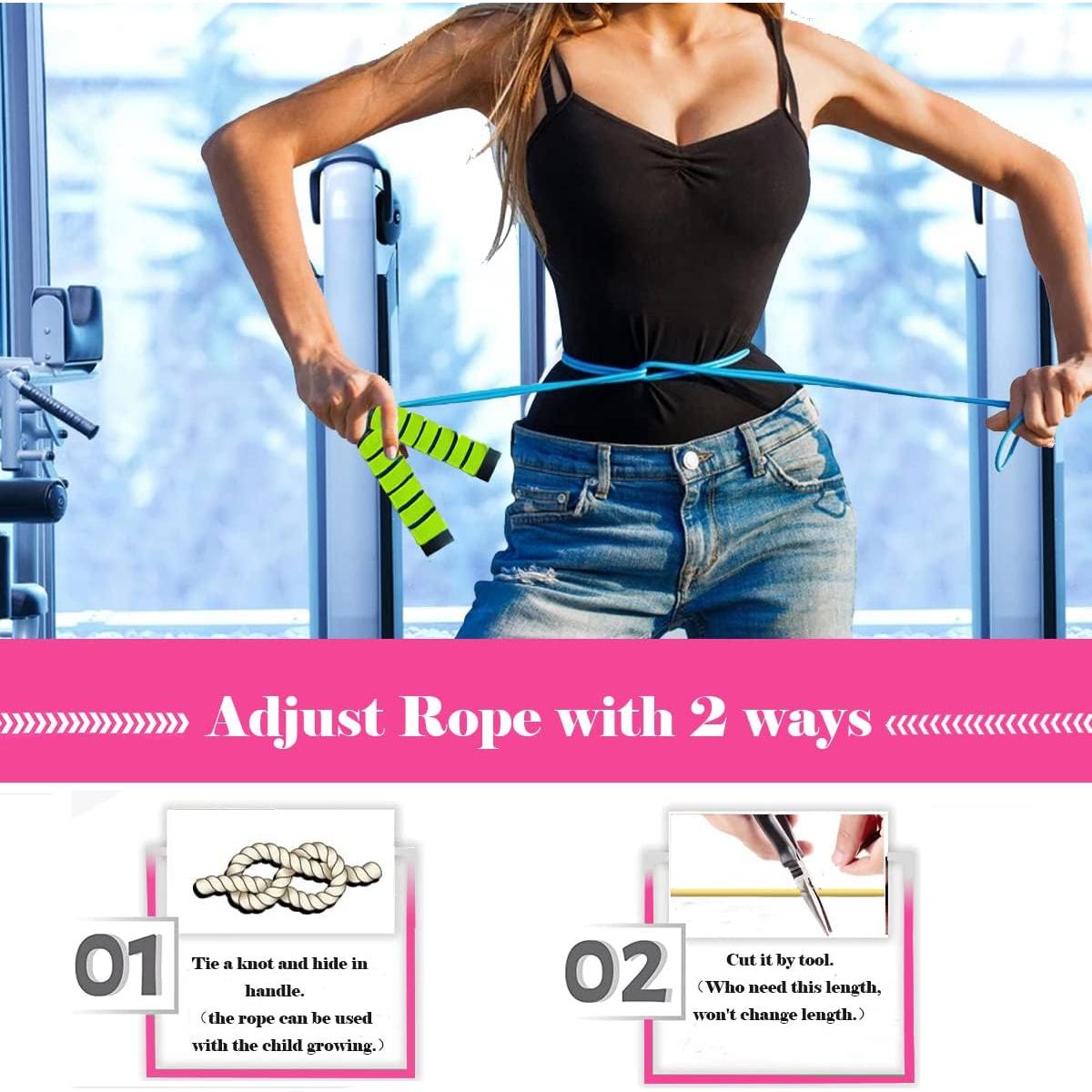 Cuerda de Salto Ponydash Ajustable para Niños y Adultos