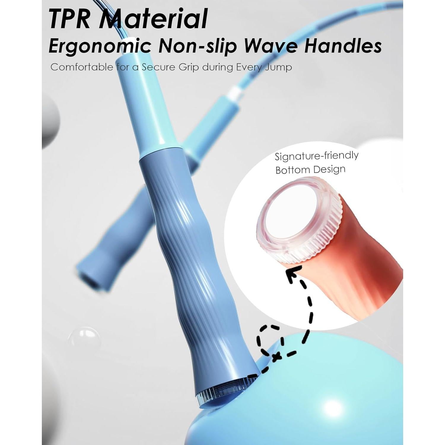 Cuerda de Saltar Ajustable POCFOINY para Niños - 2.75m