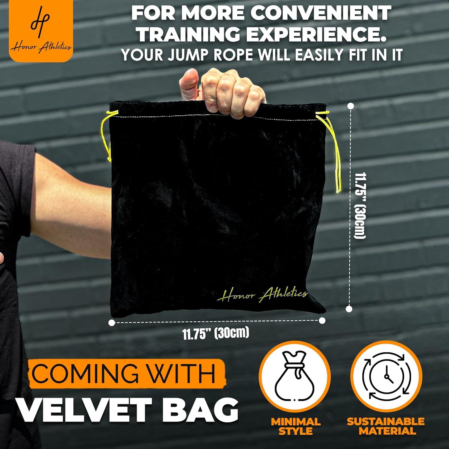 Cuerda de Salto Pesada Honor Athletics 0.5kg 3m Ajustable