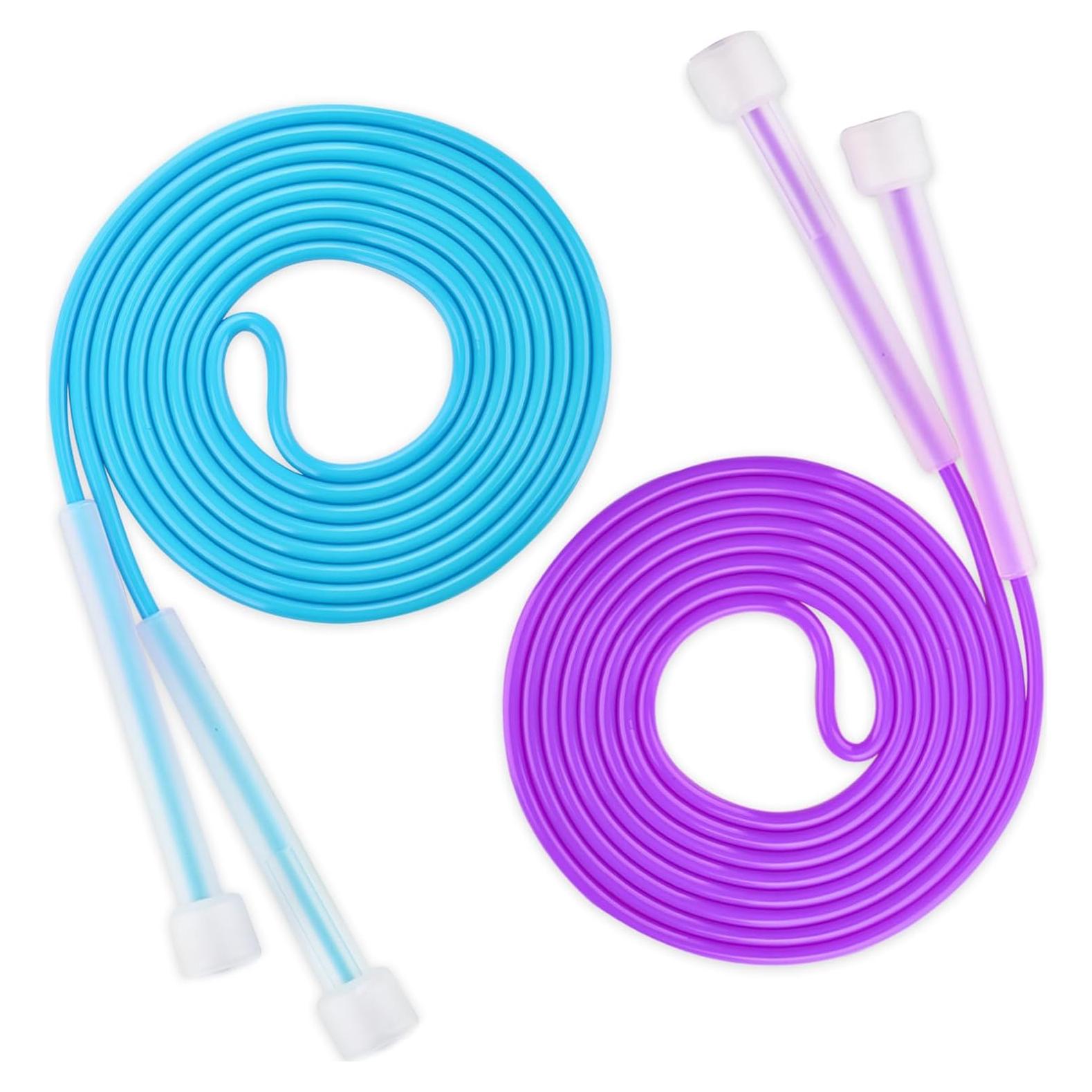 Cuerda de Saltar Ajustable TIOPSUUO 2.8m para Niños y Adultos