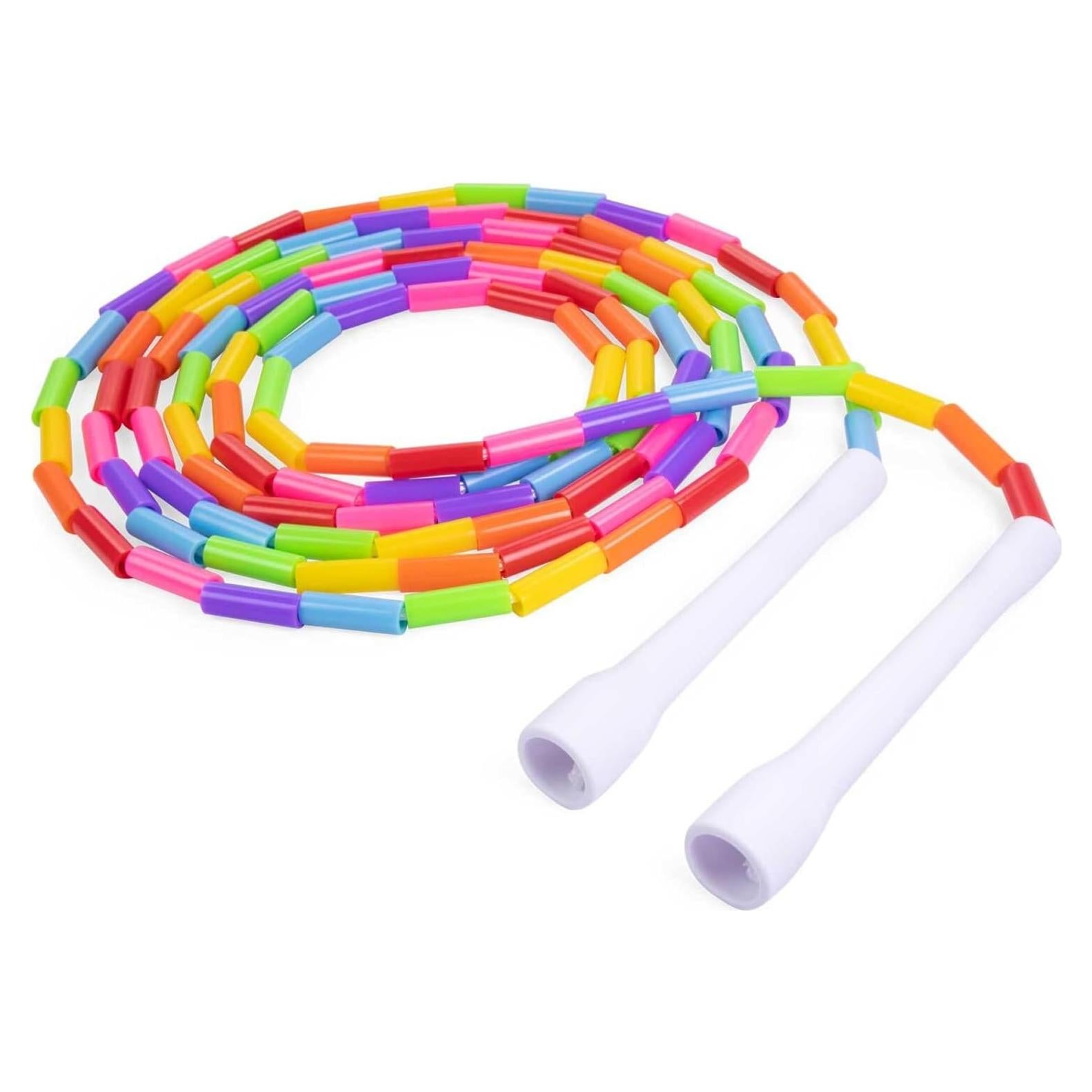 Cuerda de Salto Ajustable BuyJumpRopes 2.13m Niños Color Congelado