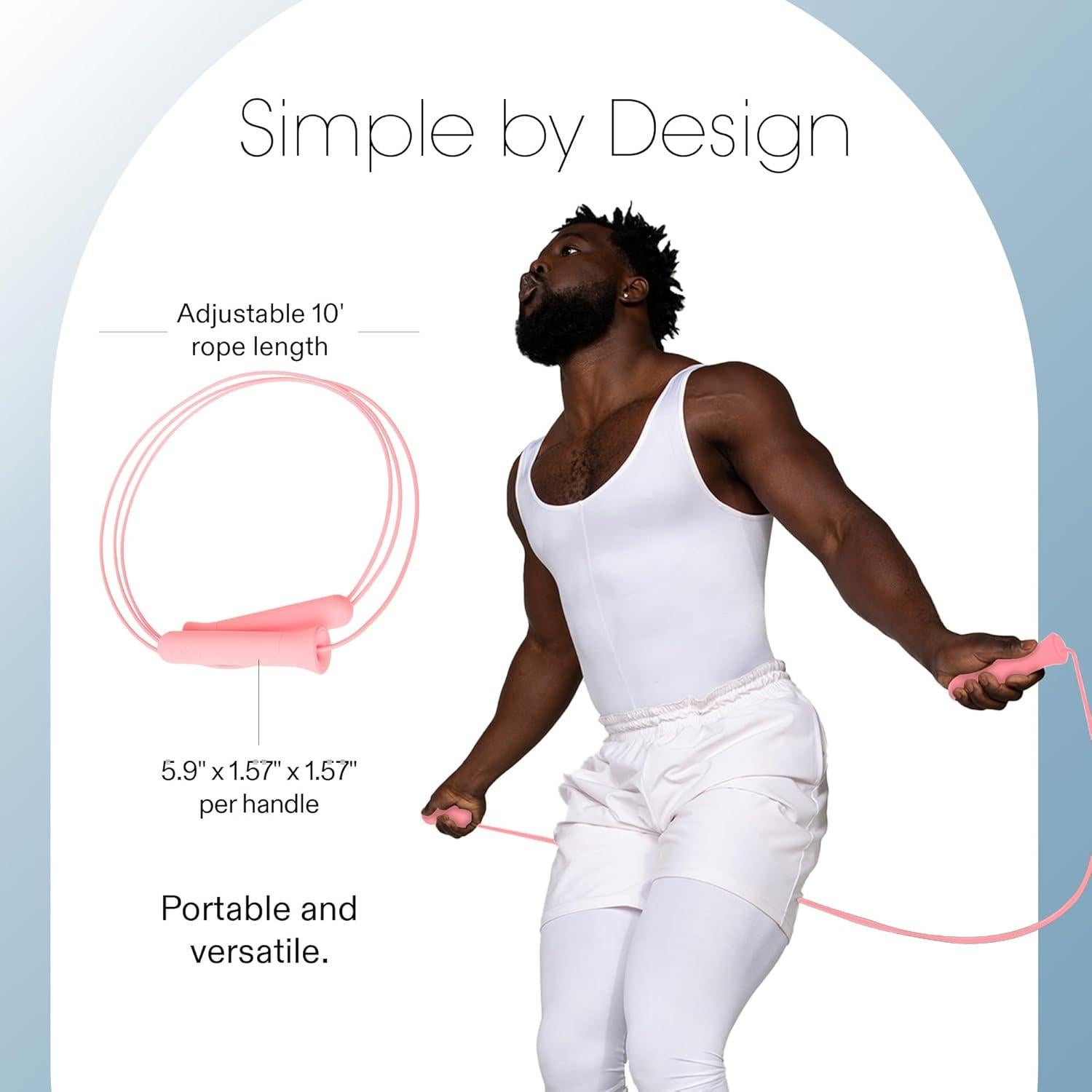 Cuerda de Salto Ajustable Bala Rj-01-blsh Unisex 3.05m