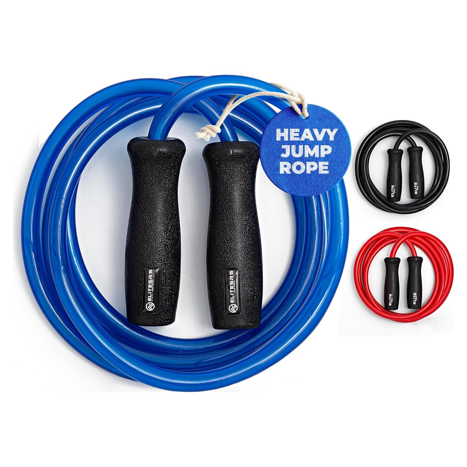 Cuerda de Salto Pesada EliteSRS 2.44m para Fitness y MMA