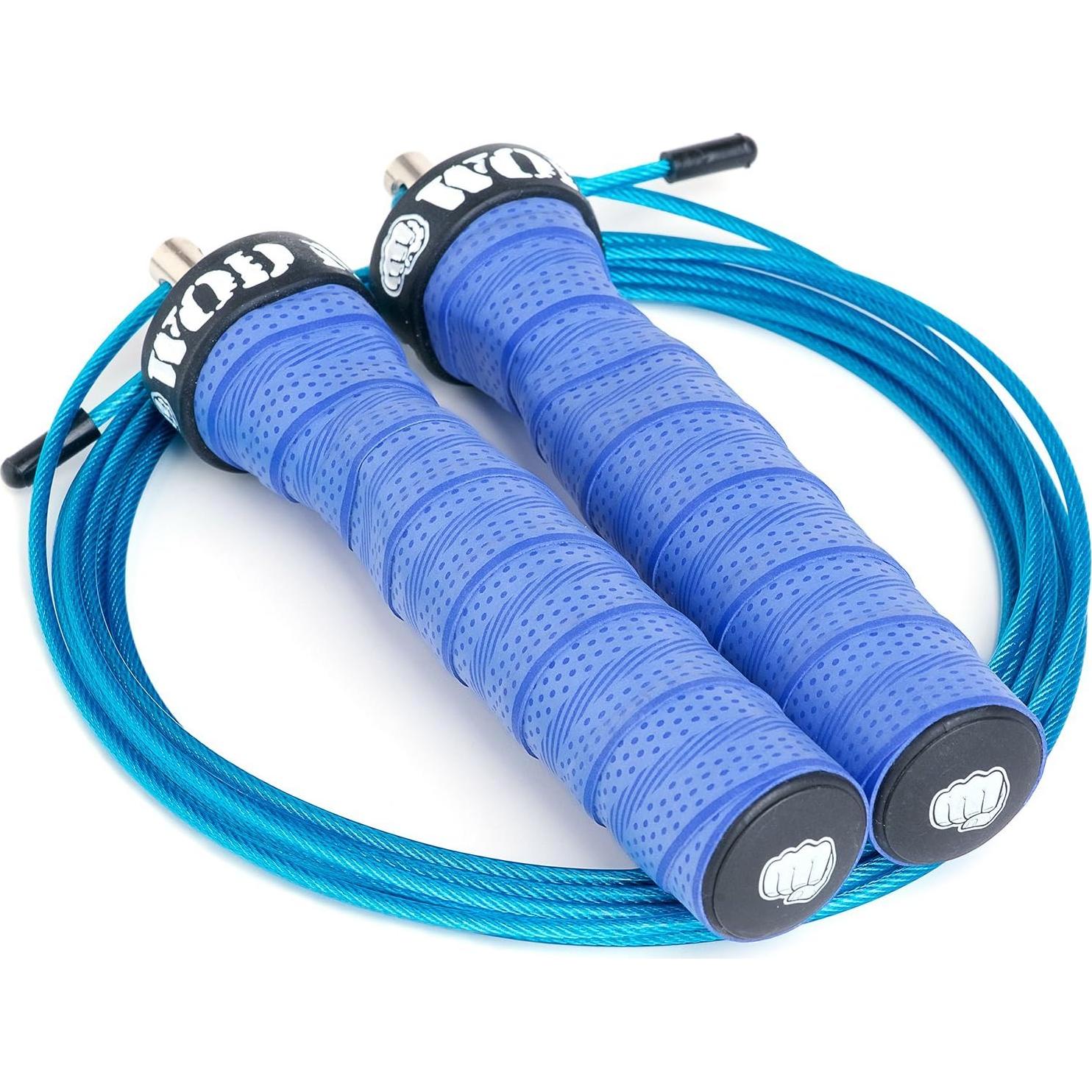 Cuerda de Salto WOD Nation Attack Ajustable 3.35m Azul