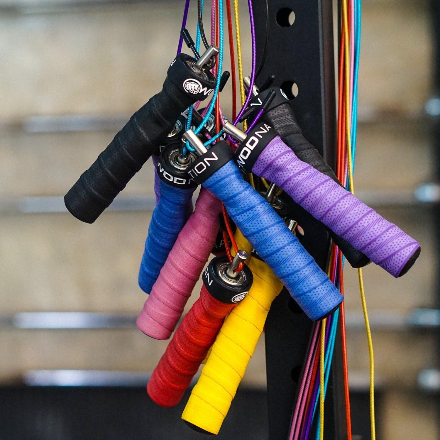 Cuerda de Salto WOD Nation Attack Ajustable 3.35m Azul