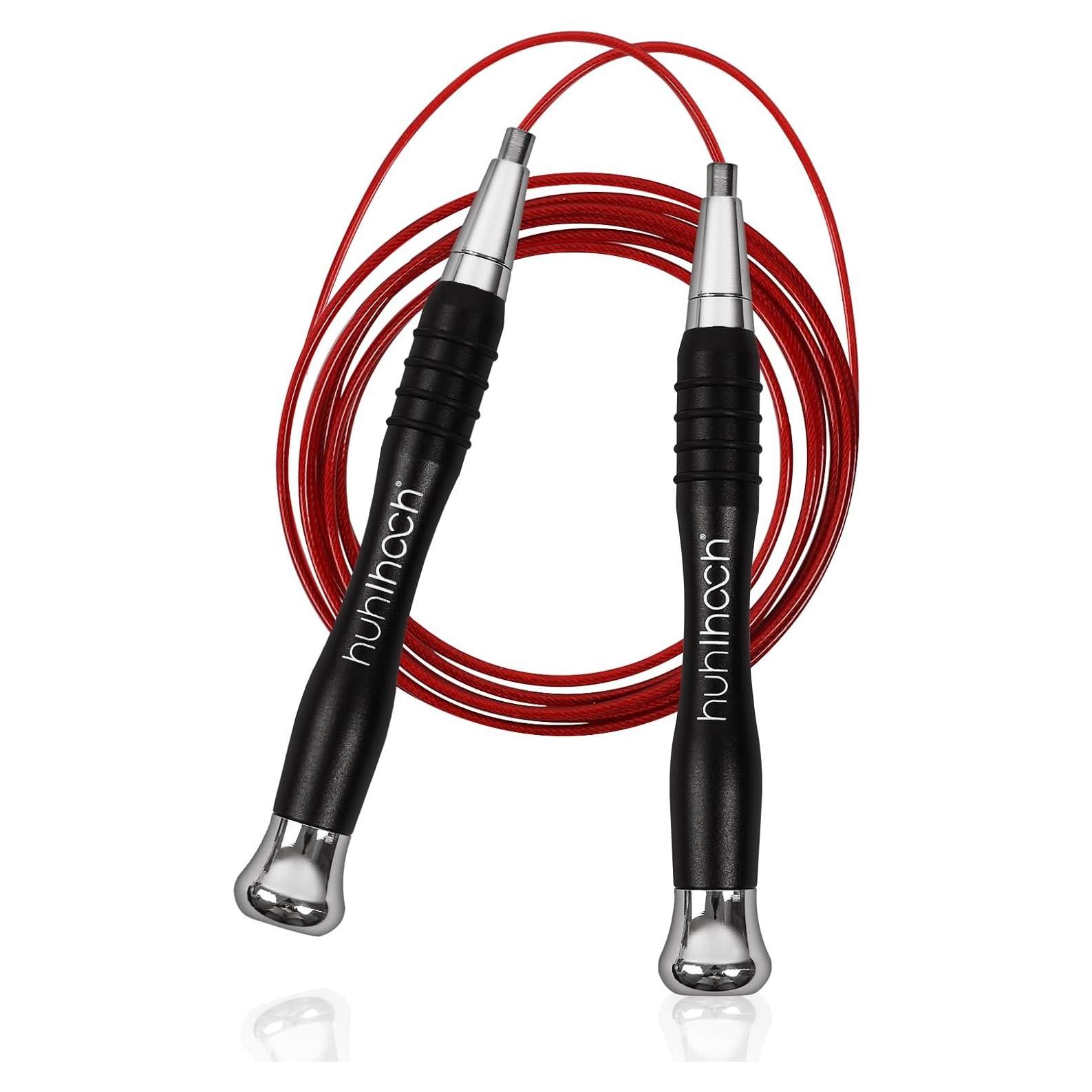 Cuerda de Salto Huhloch Ajustable con Peso 3m Antideslizante