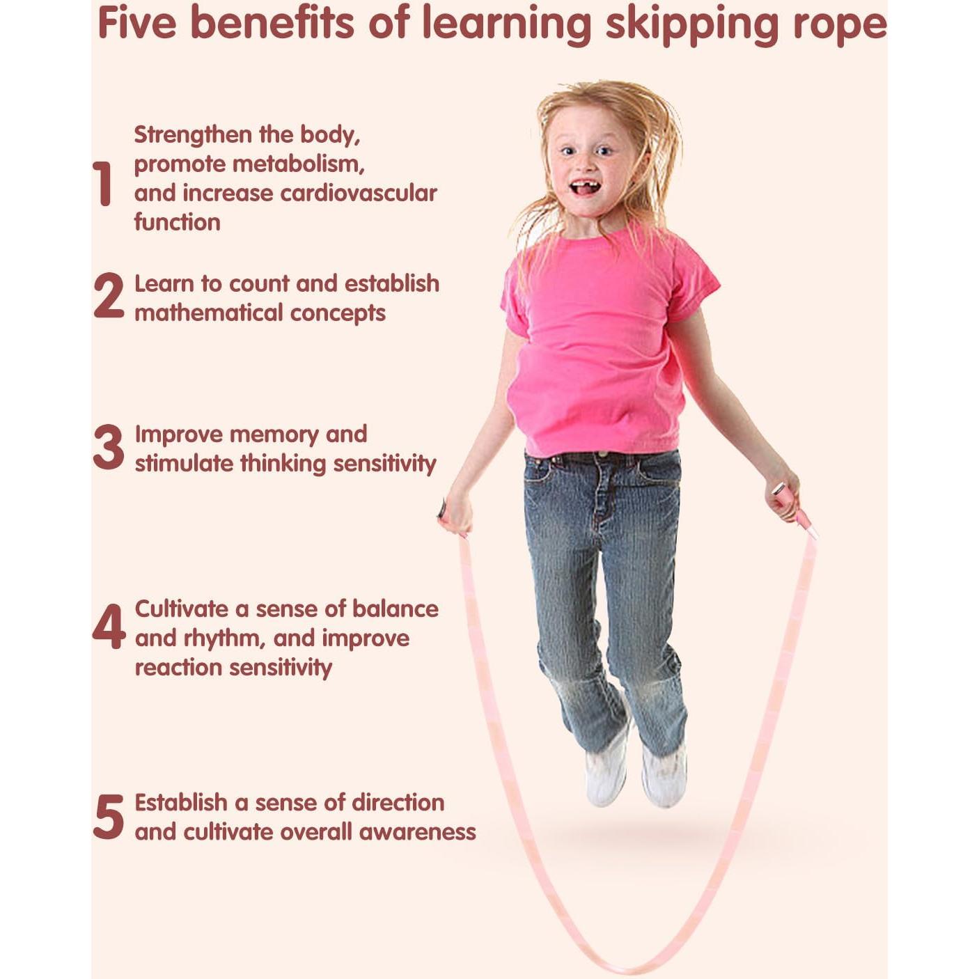 Cuerda de Saltar Redify Ajustable 2.8m Antideslizante Rosa Azul