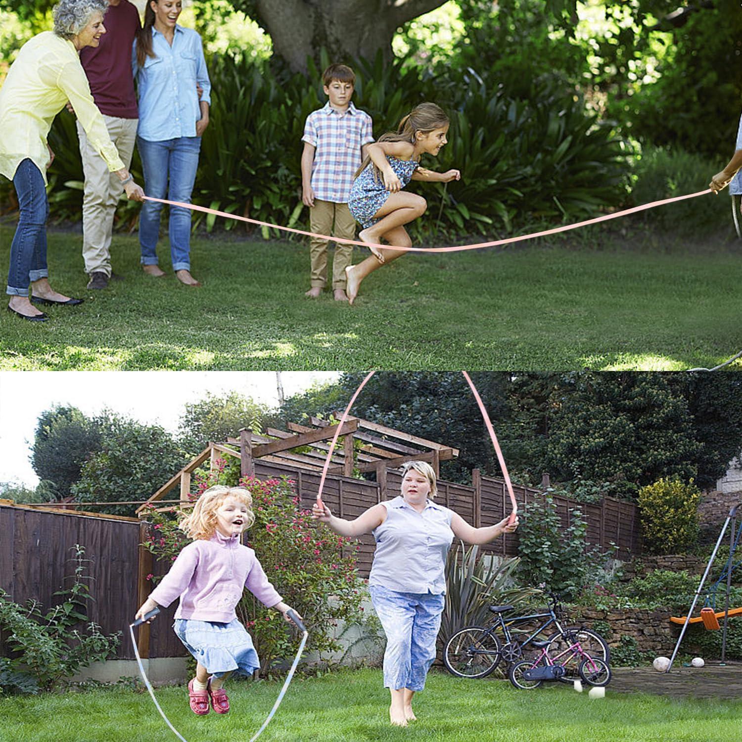 Cuerda de Saltar Redify Ajustable 2.8m Antideslizante Rosa Azul