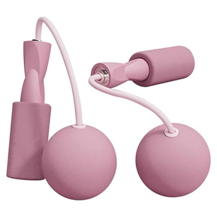 Cuerda de Saltar Inalámbrica Kimaxhe Rosa 60cm con Peso