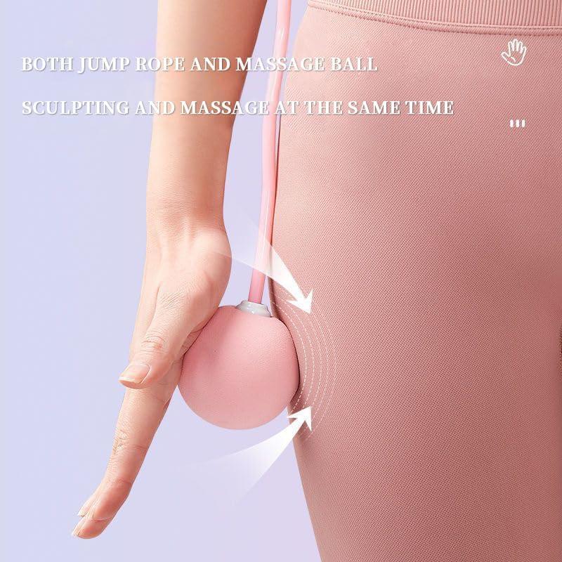 Cuerda de Saltar Inalámbrica Kimaxhe Rosa 60cm con Peso