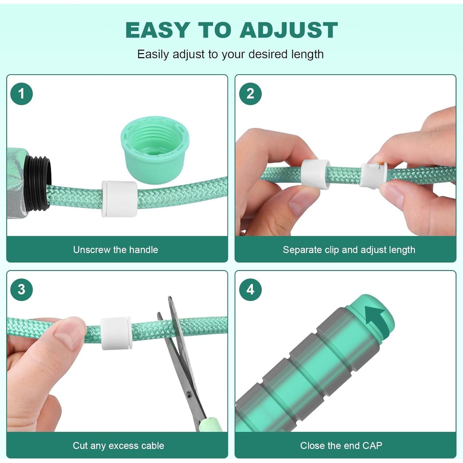 Cuerda de Salto AUMCDIK Ajustable con Peso para Fitness