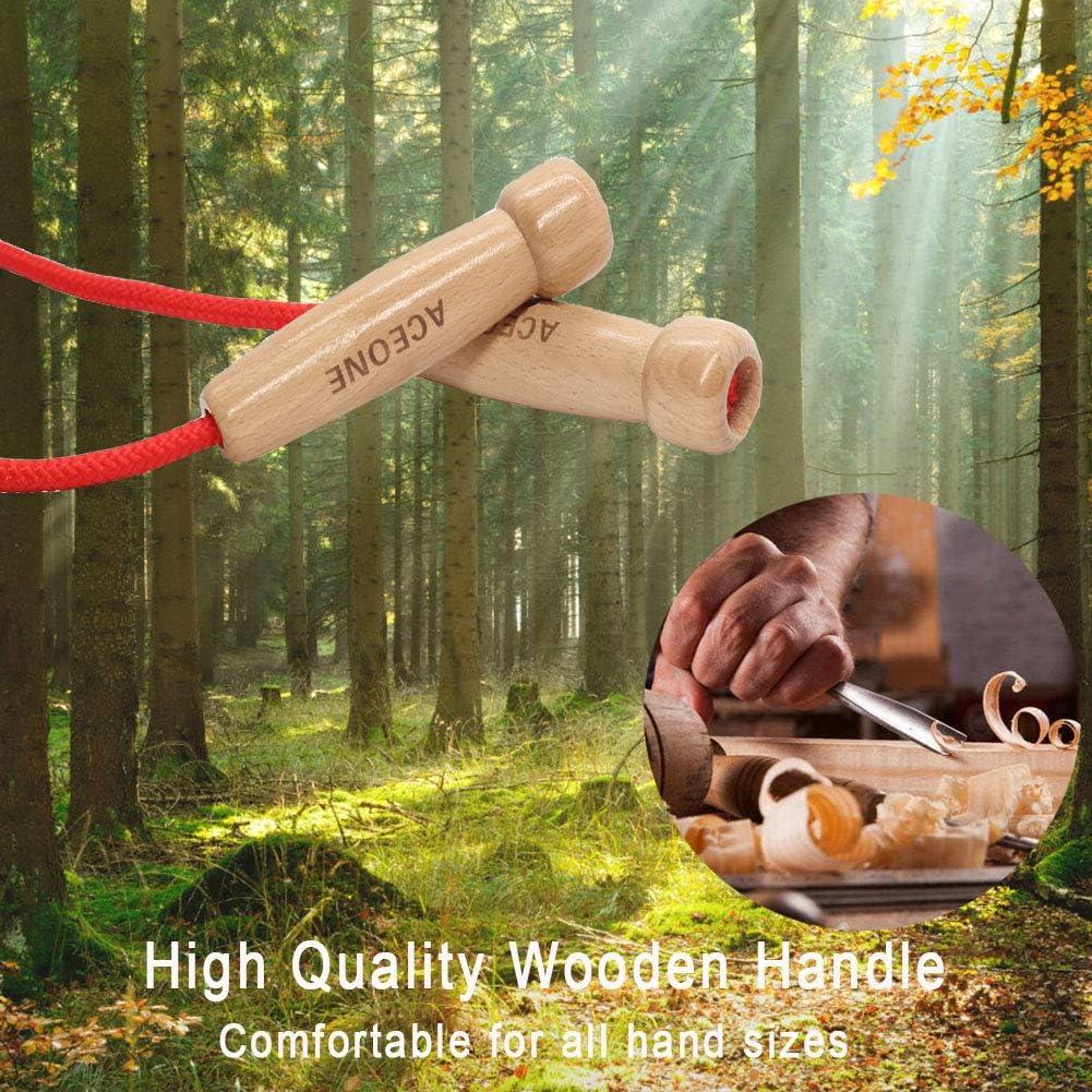 Cuerda de Salto Doble Holandesa ACEONE 5 m Ajustable Niños