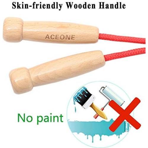 Cuerda de Salto Doble Holandesa ACEONE 5 m Ajustable Niños