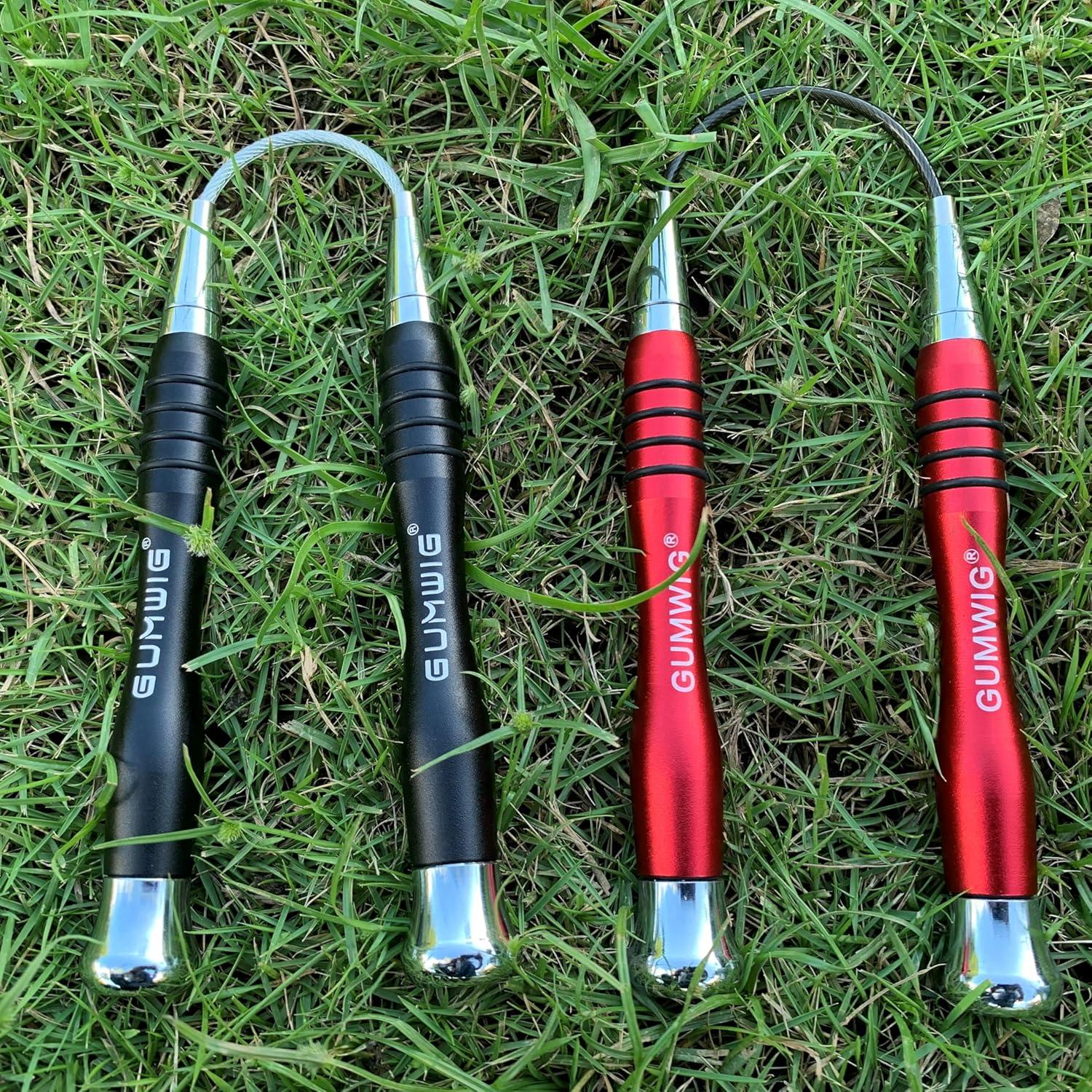 Cuerda de Salto Rápida GUMWIG con Peso Ajustable y Longitud Regulable