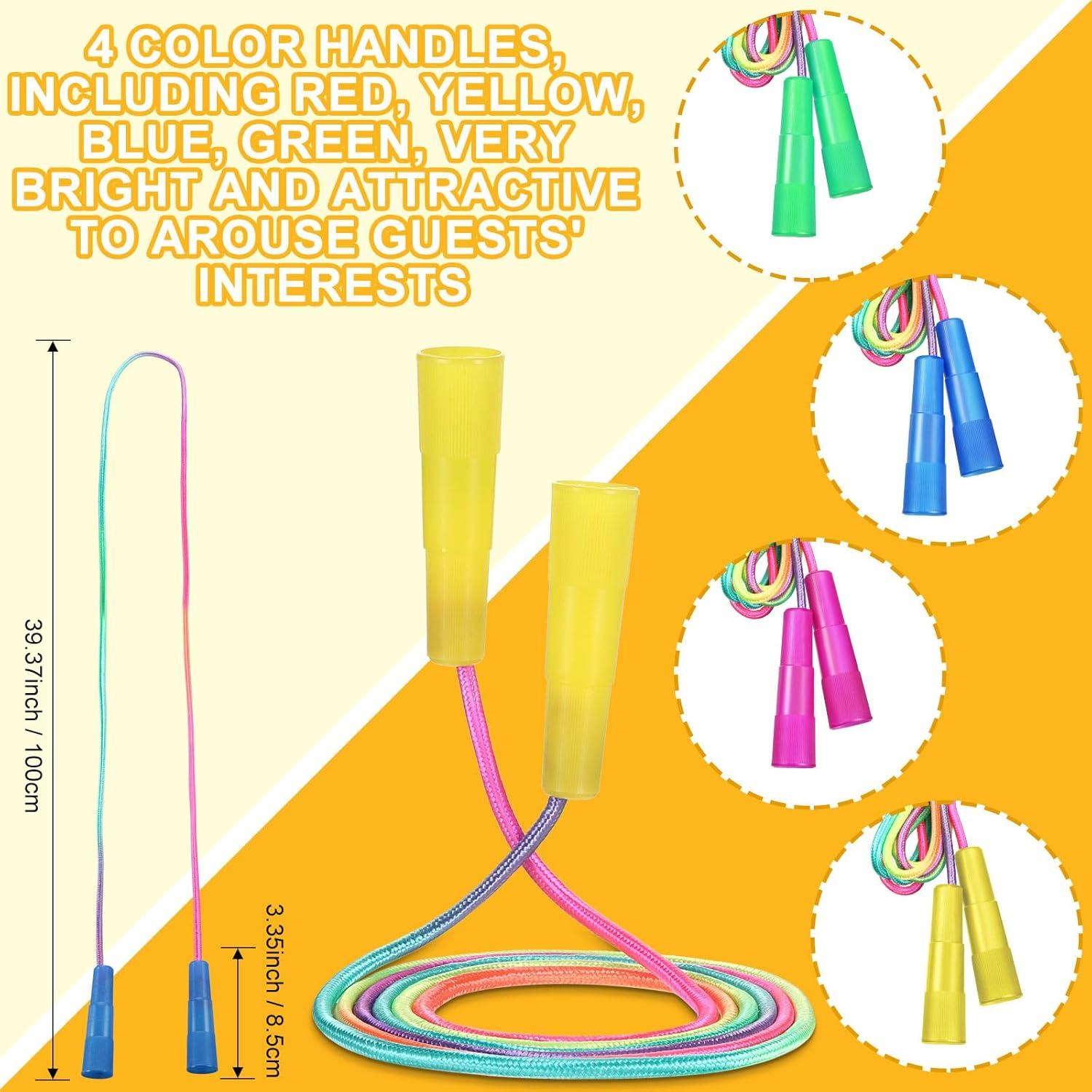 Cuerdas de Saltar Arcoíris Leyndo 24 Piezas 2.2m Nylon