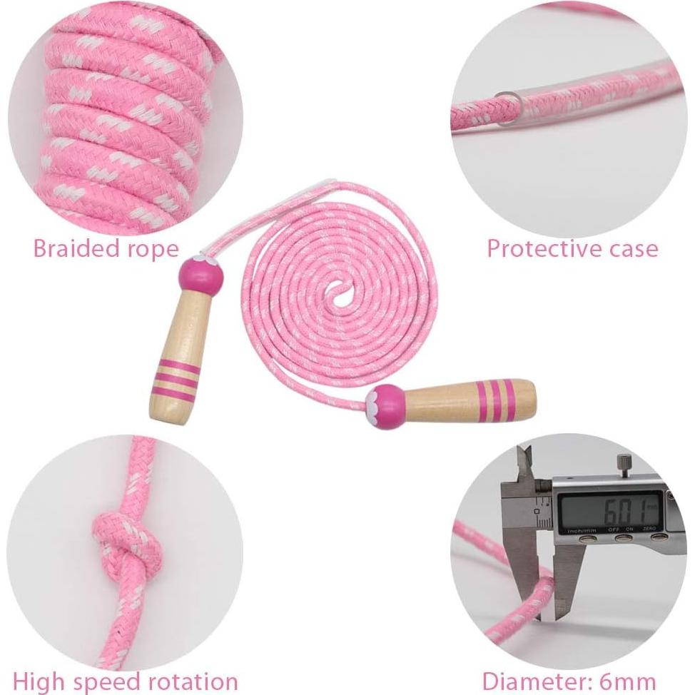 Cuerda de Saltar Ajustable ACEONE para Niños 2.6m Verde