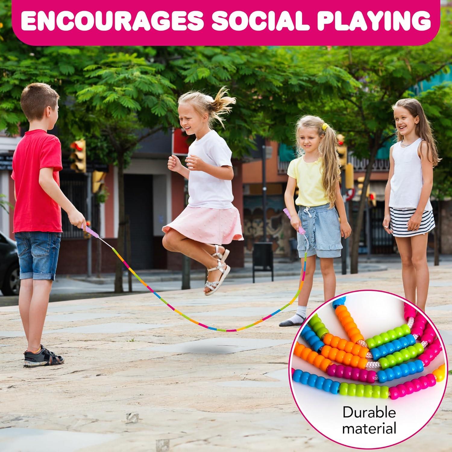 Cuerda de Salto Colorida ArtCreativity para Niños 2.44m